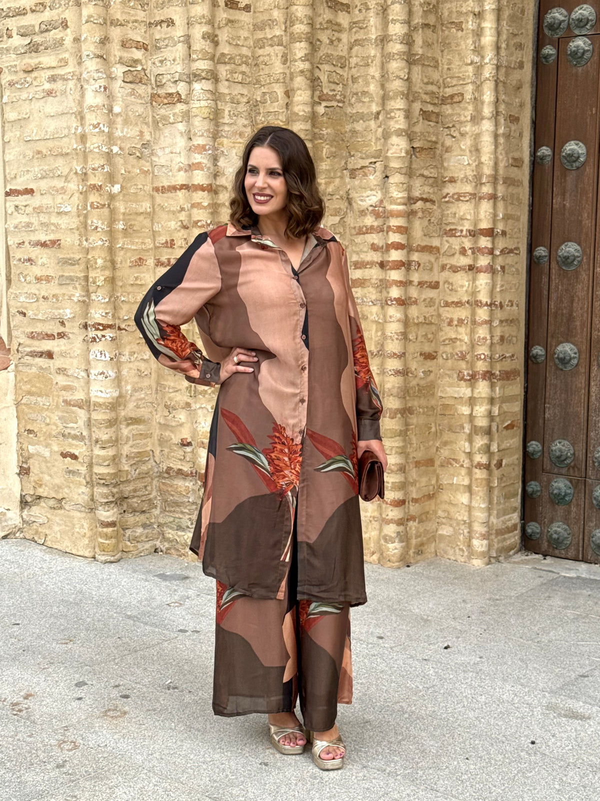 Conjunto Camisero Ámbar Beige