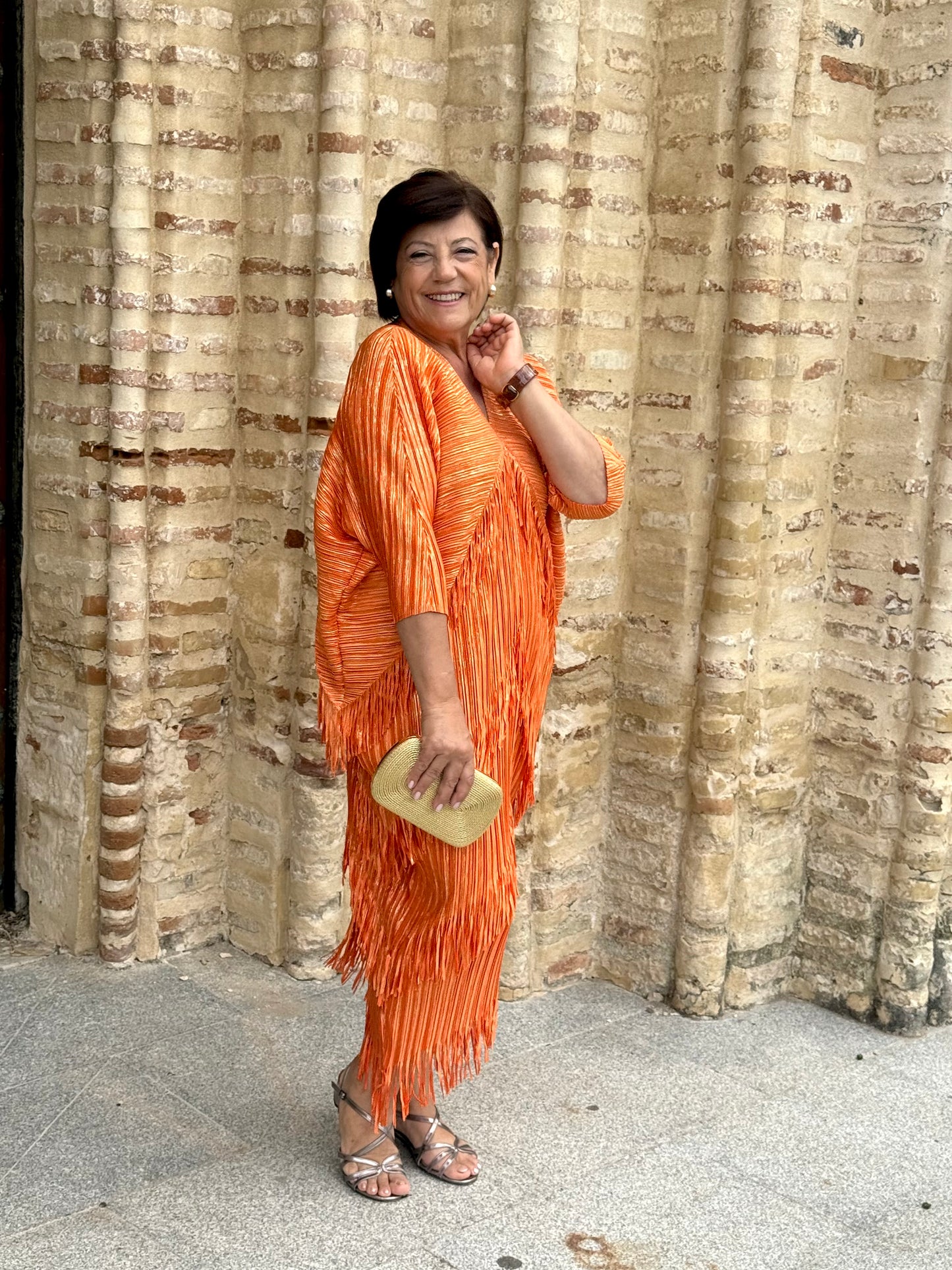 Vestido Messina Naranja