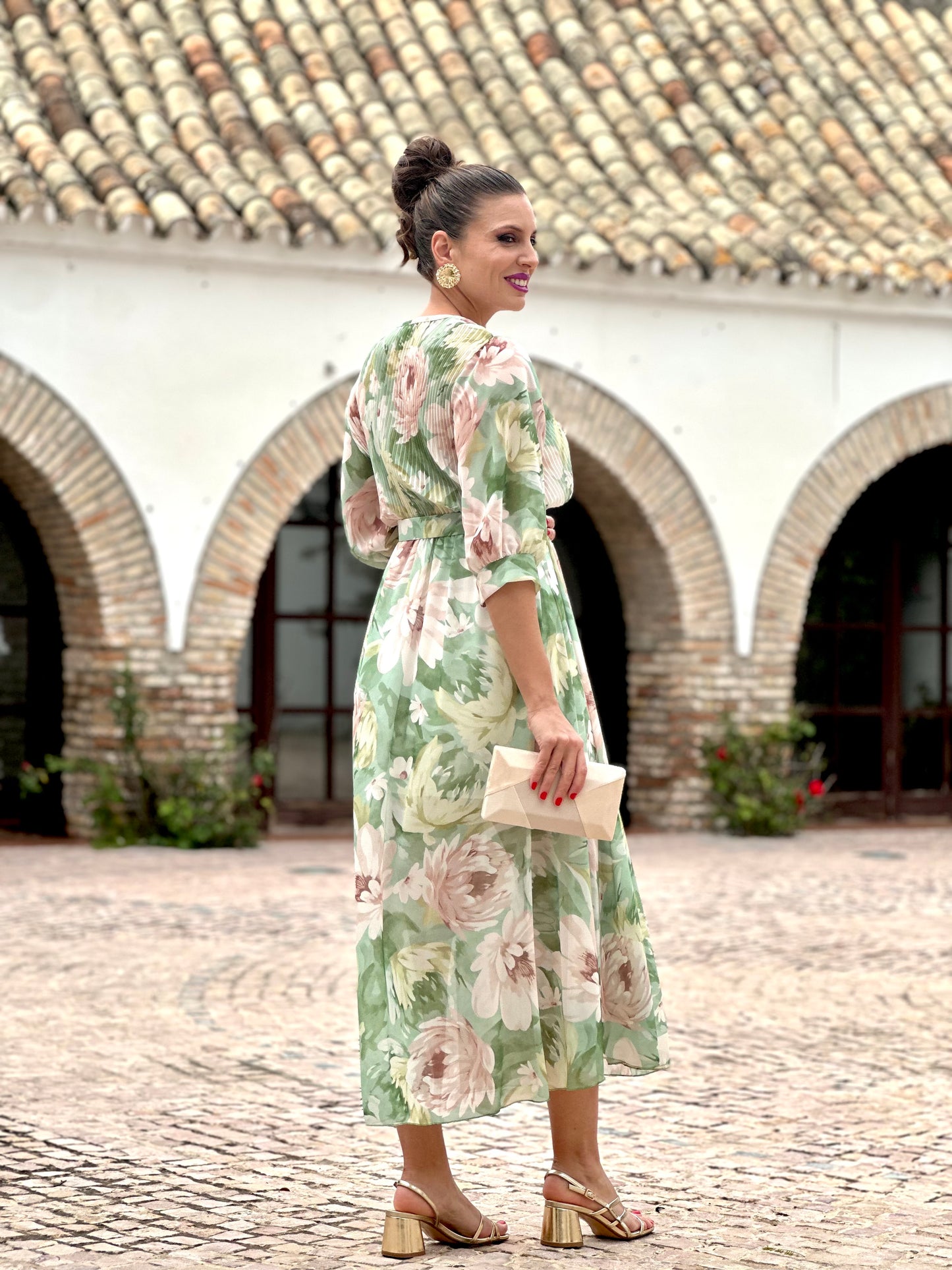 Vestido Clavellina Verde