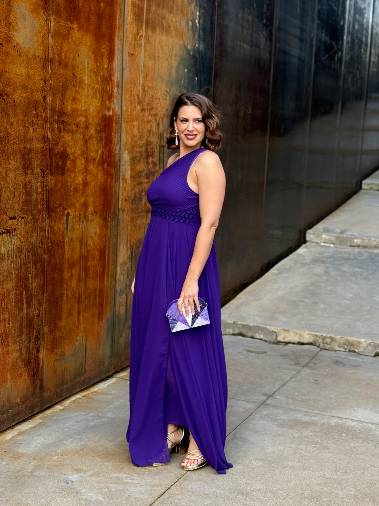 Vestido Samantha Morado