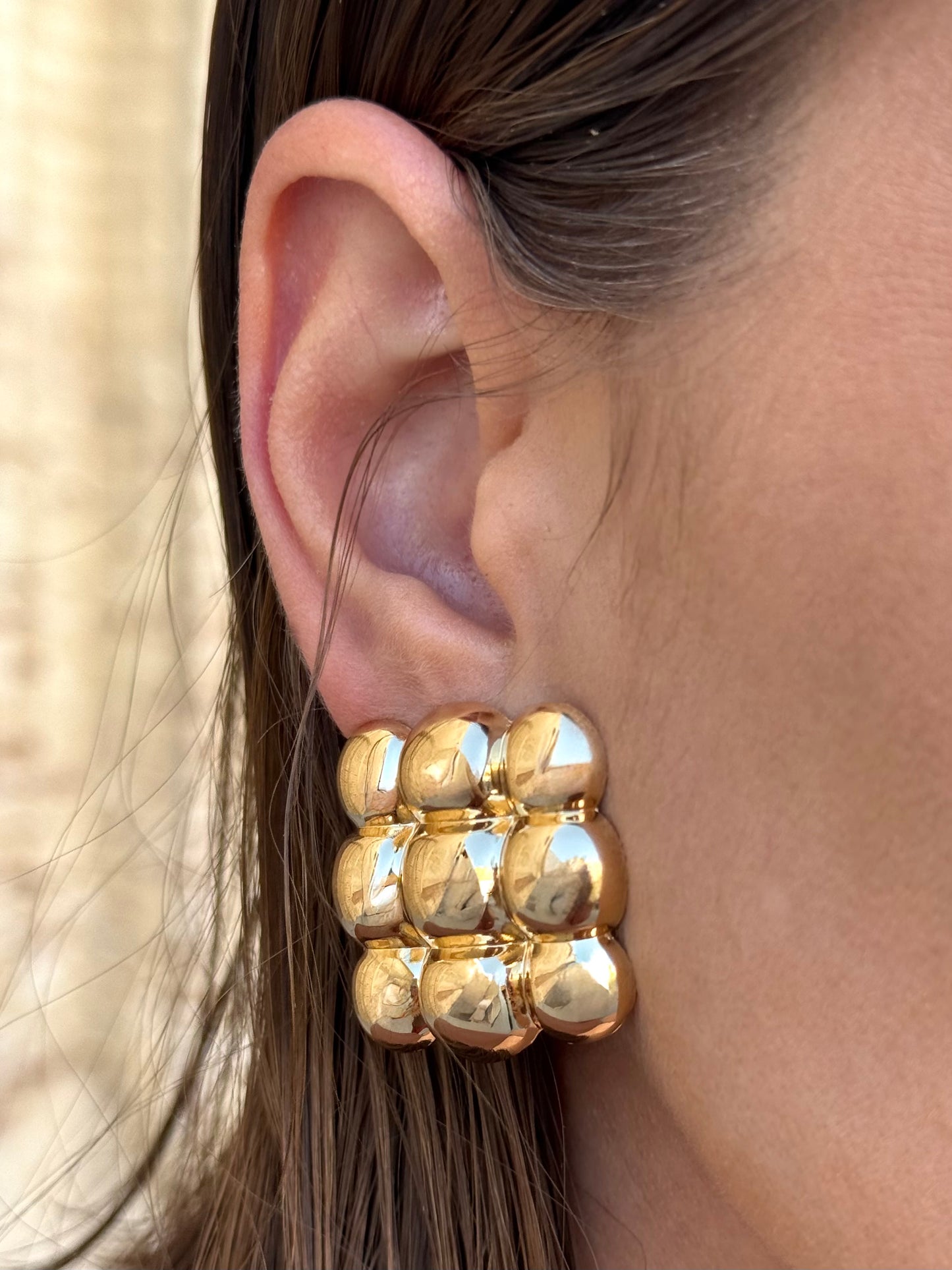Pendientes Malta Dorado