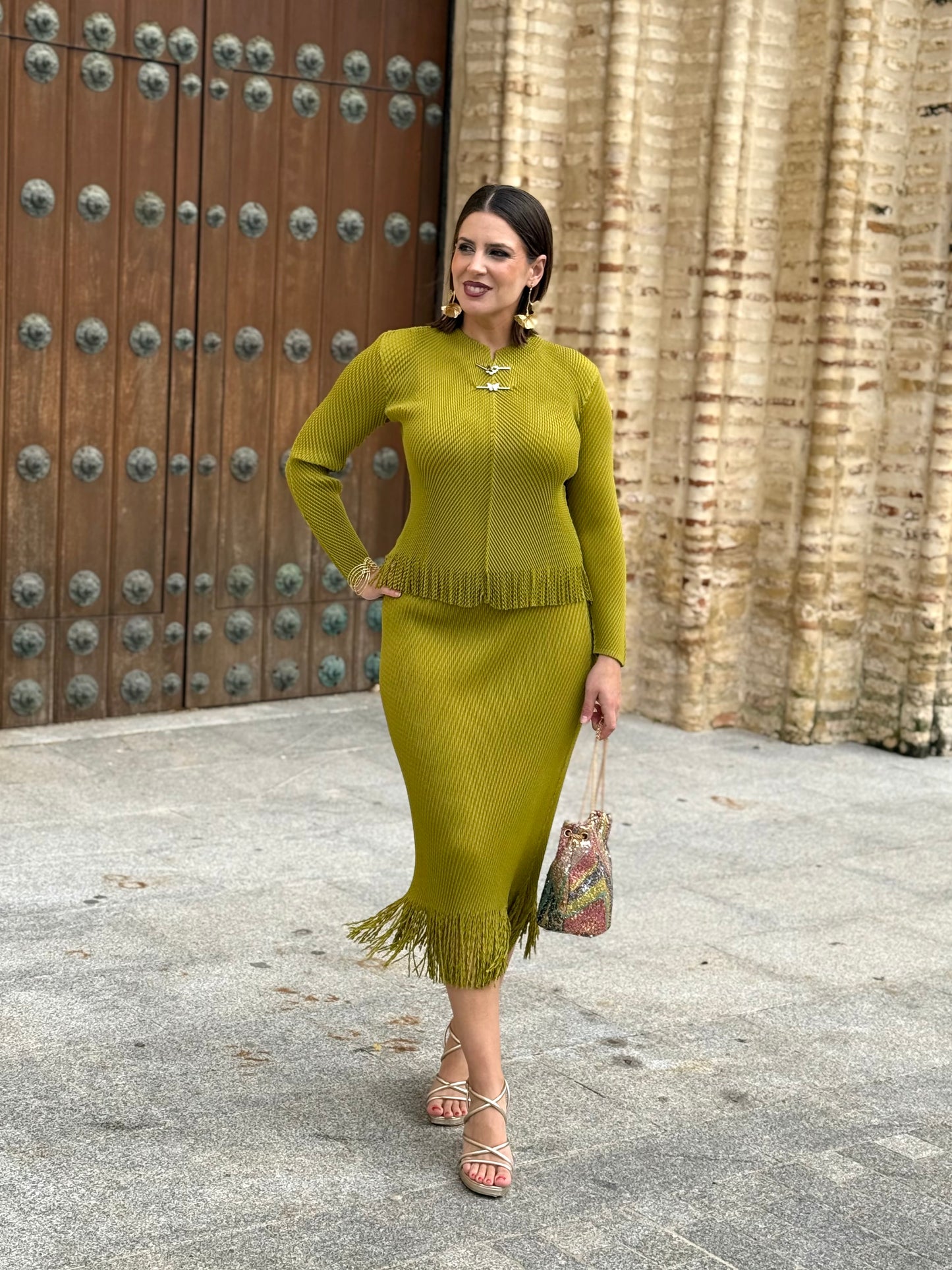 Conjunto Alure Verde Oliva