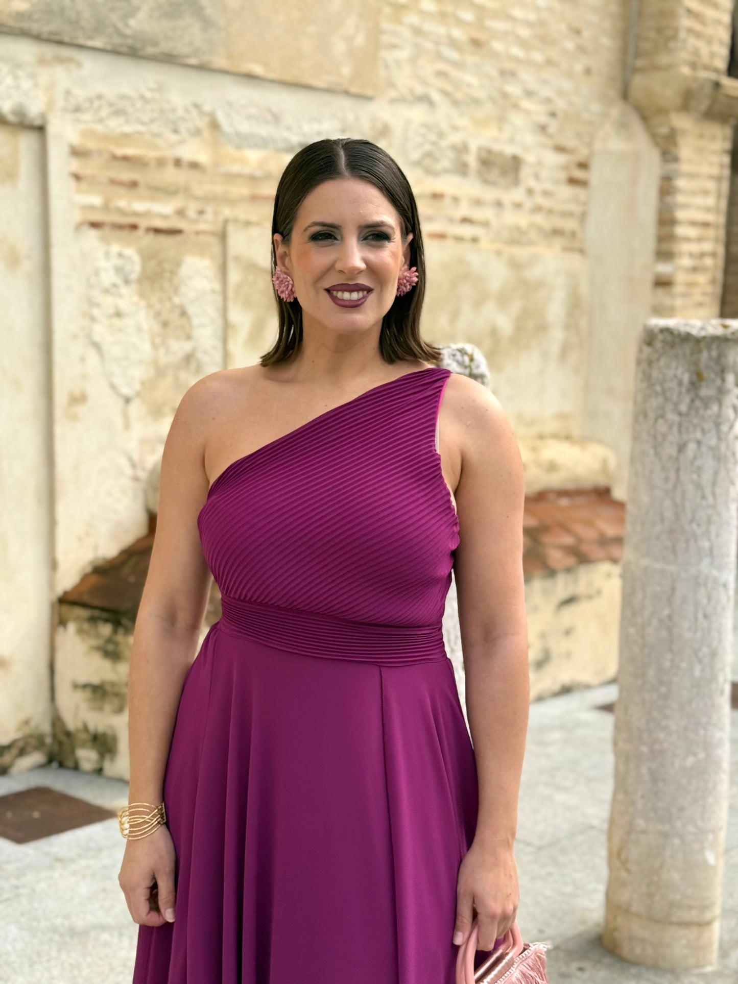 Vestido Samantha Berenjena