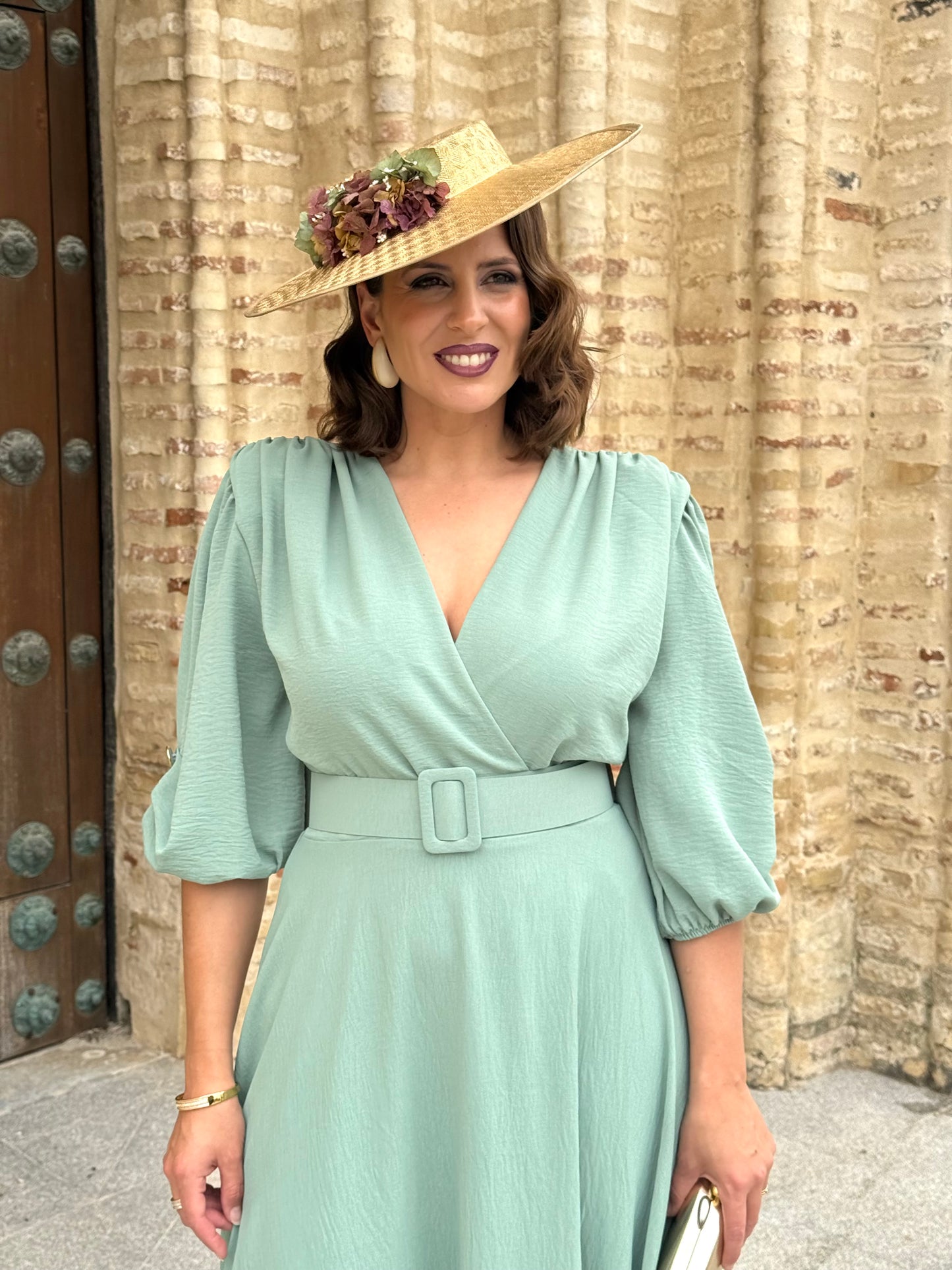 Vestido Toscana Agua Mar