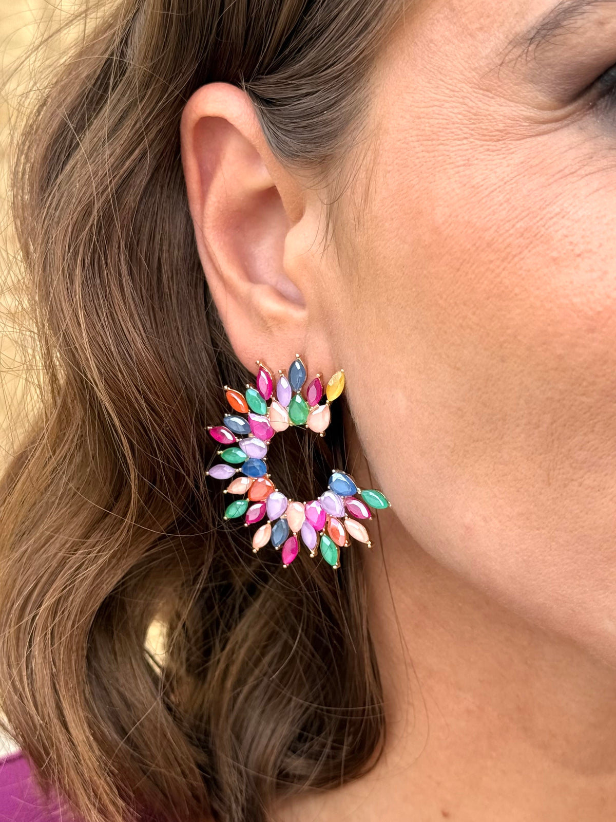 Pendientes Rosaura Multicolor