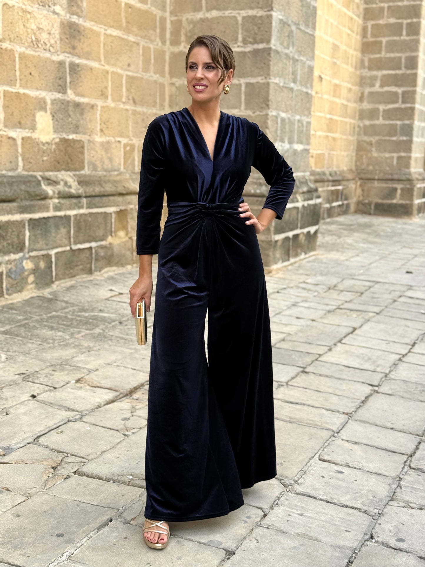 Mono Terciopelo Marino