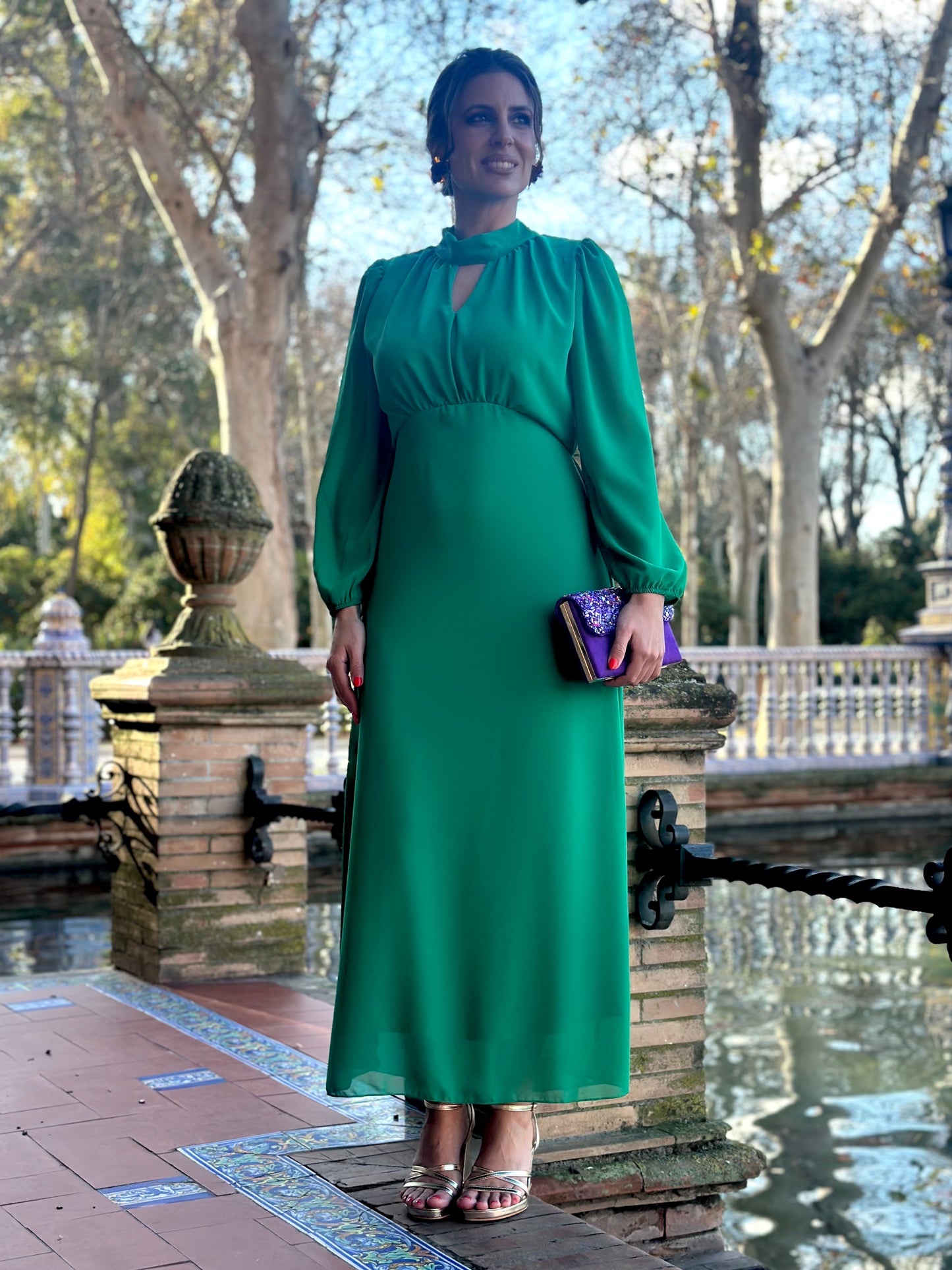 Vestido Alma Verde