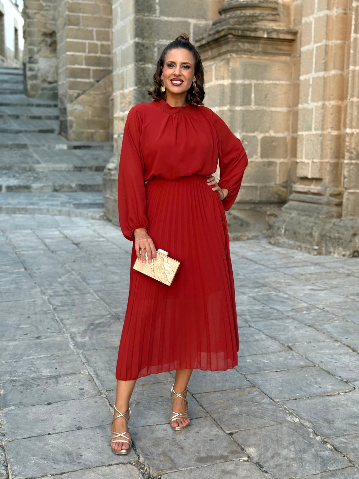 Vestido Julieta Teja