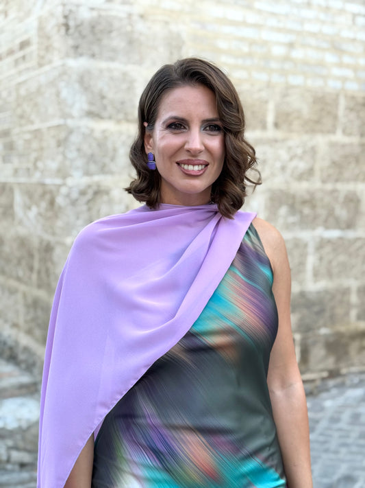 Capa de Gasa Lavanda