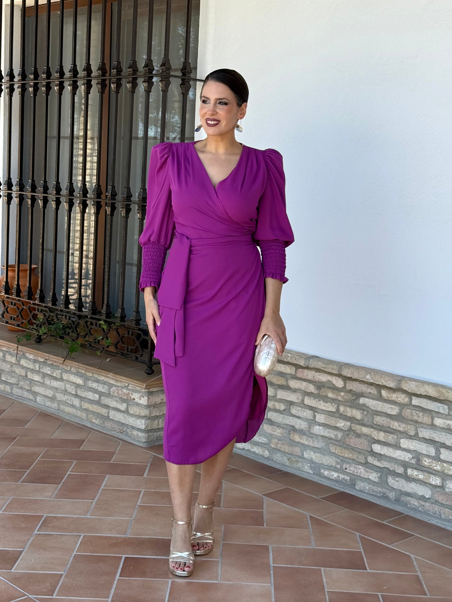Vestido Vega Buganvilla