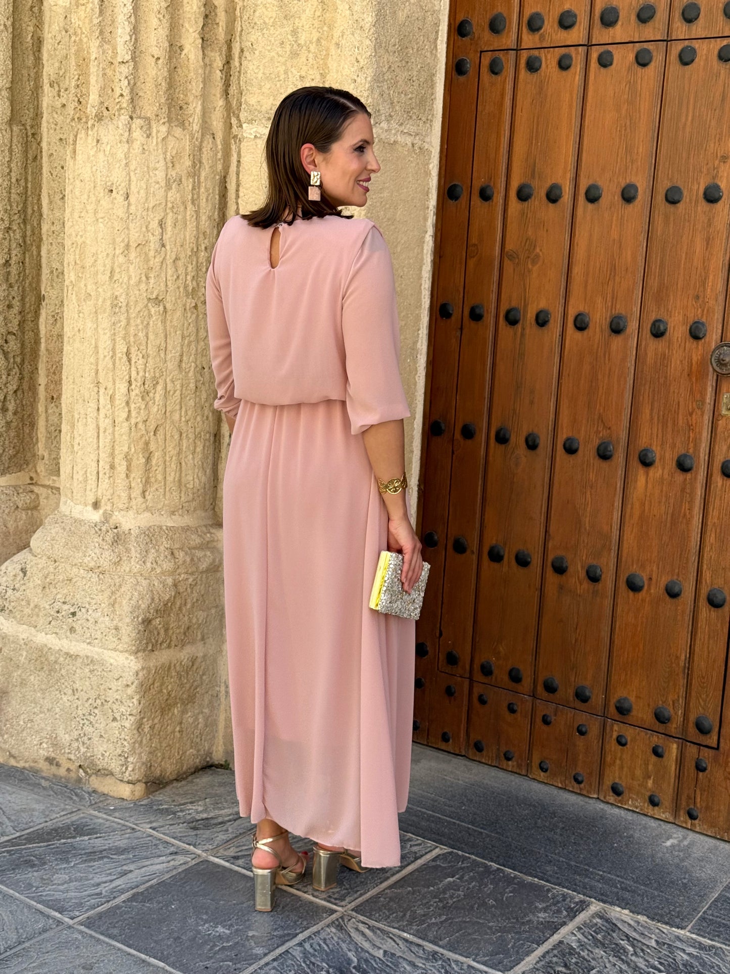 Vestido Miriam Rosa