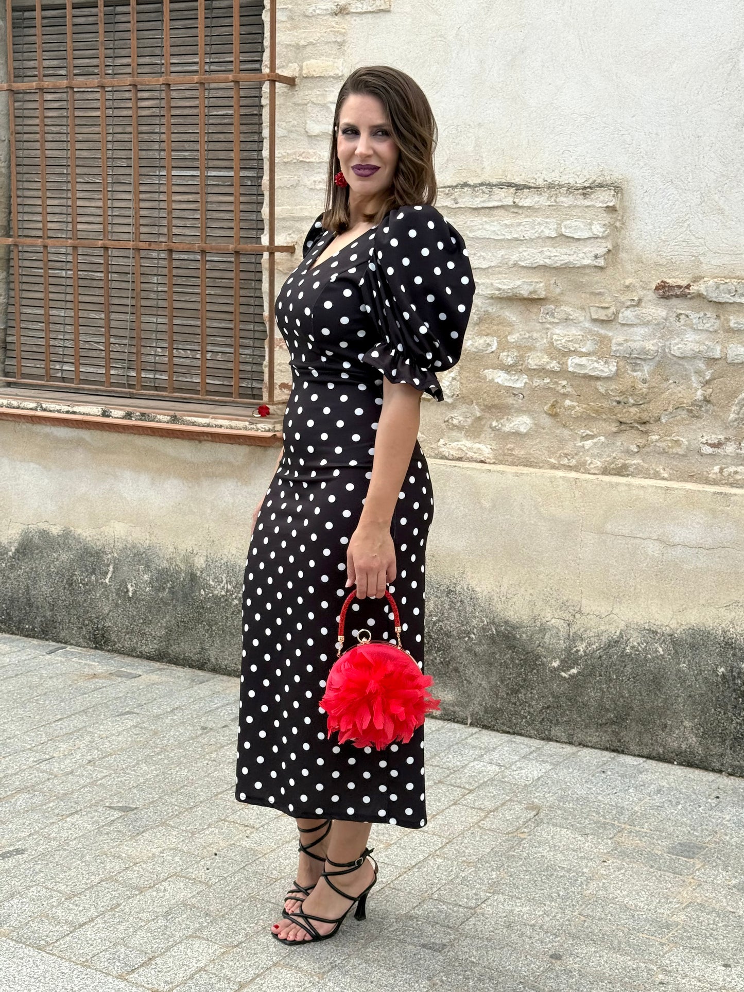 Vestido Mónaco Lunar Negro