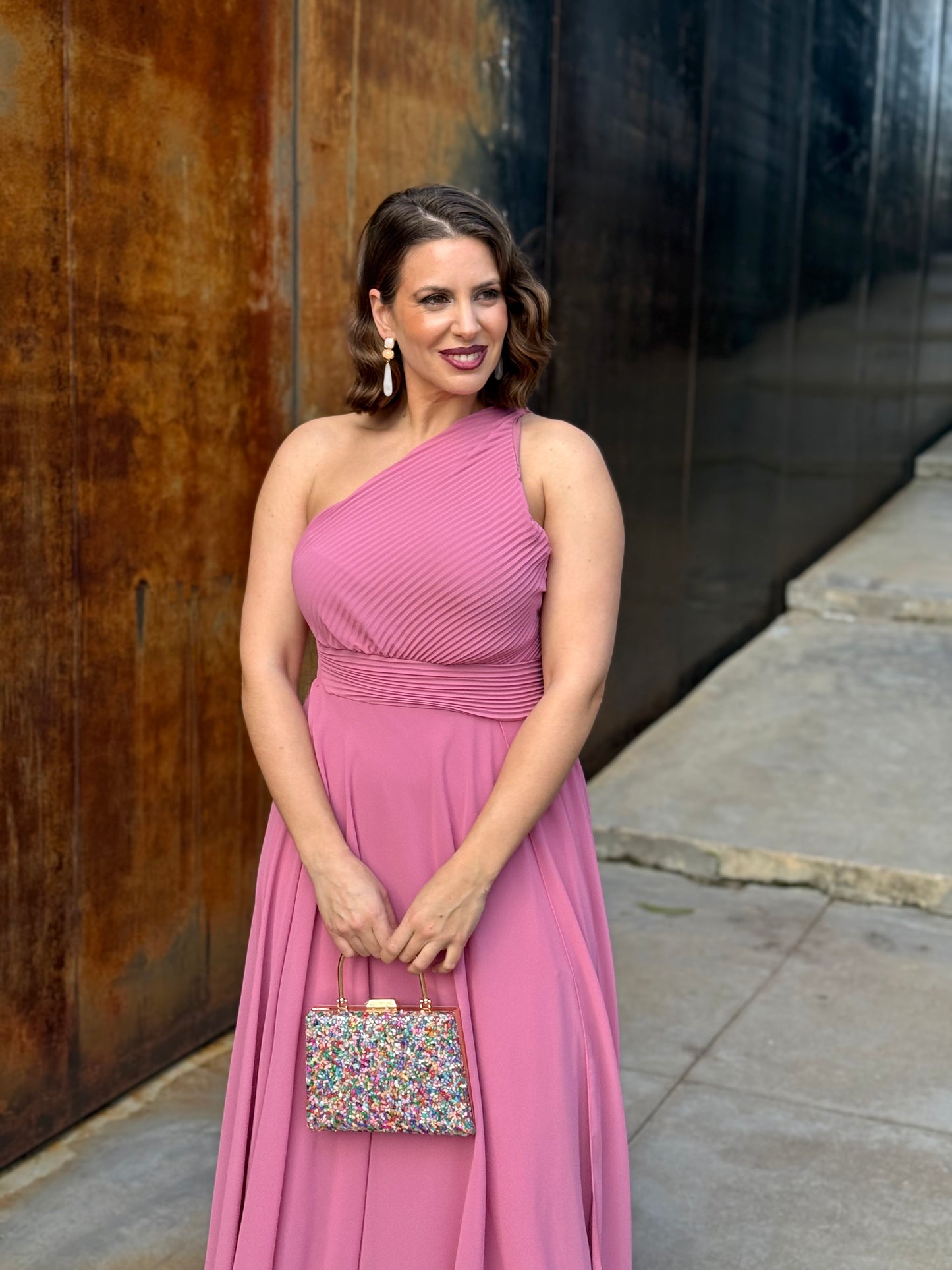 Vestido Samantha Rosa