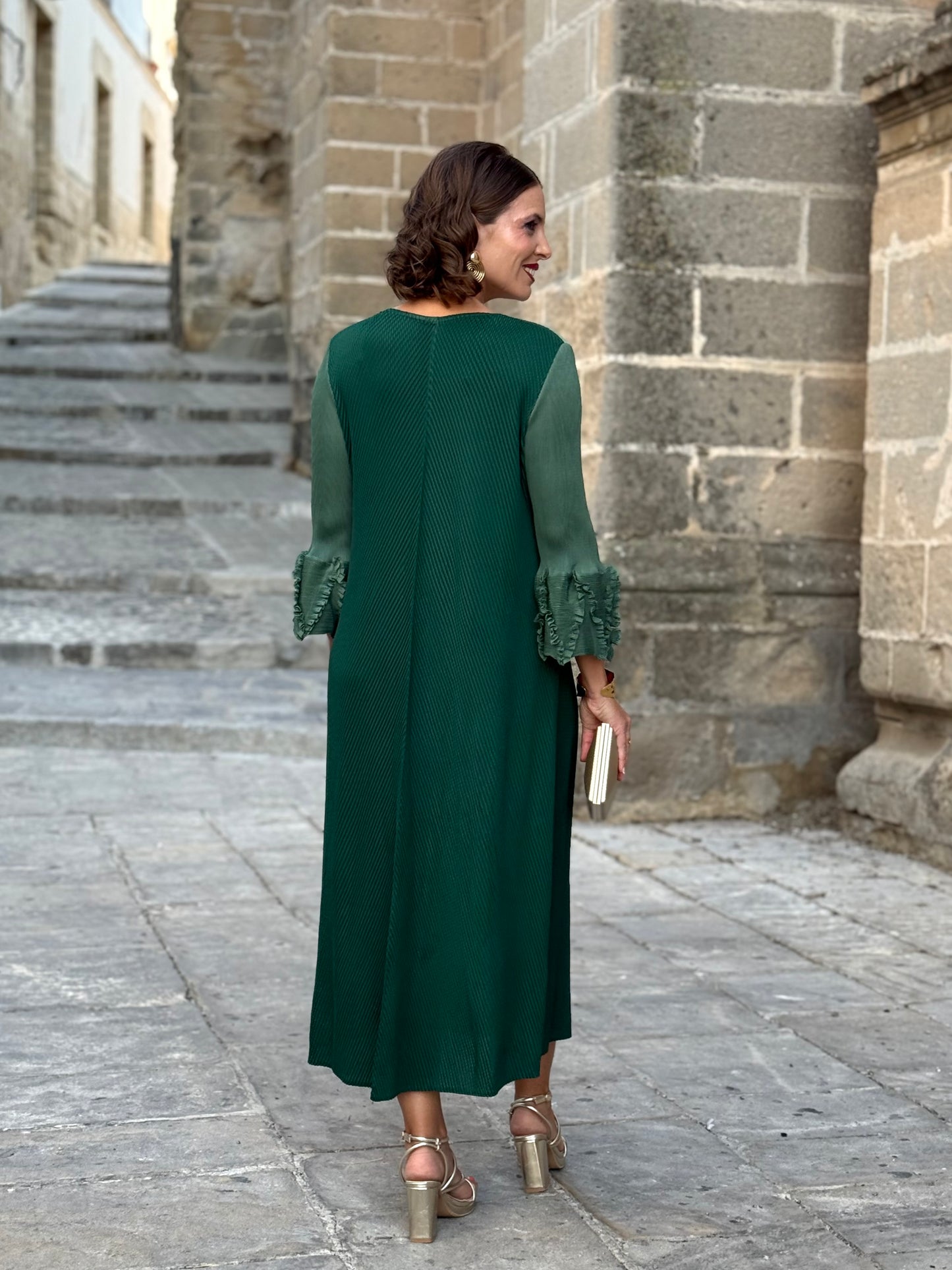 Vestido Esmeralda Verde
