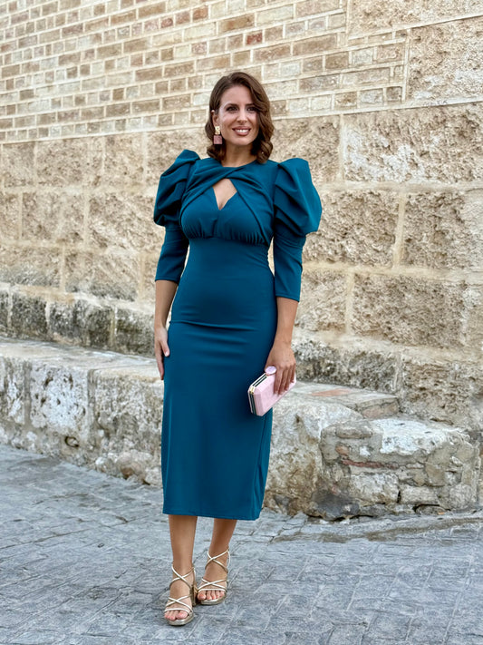 Vestido Leo Petróleo