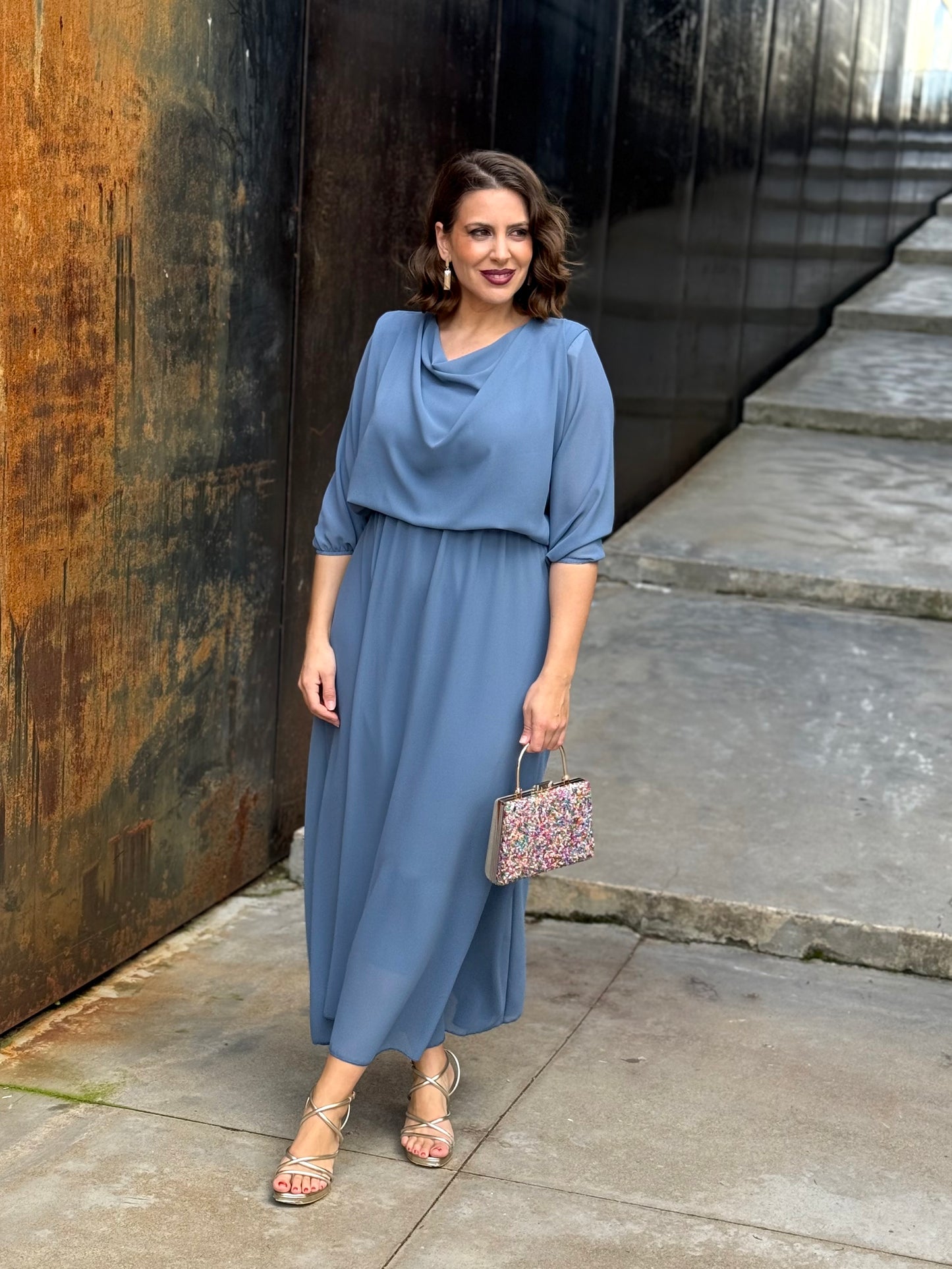 Vestido Miriam Azul Jeans