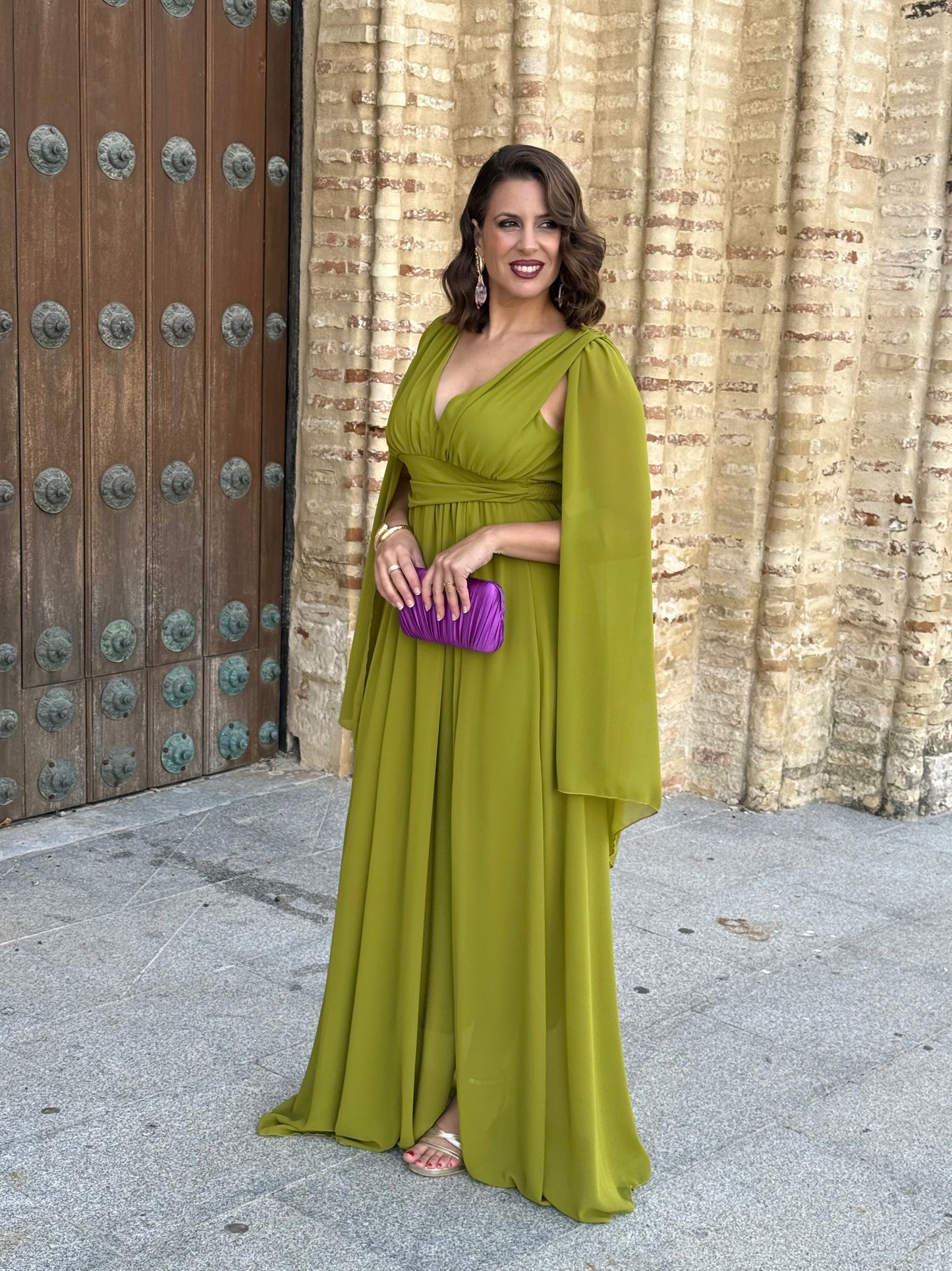 Vestido Antonela Pistacho