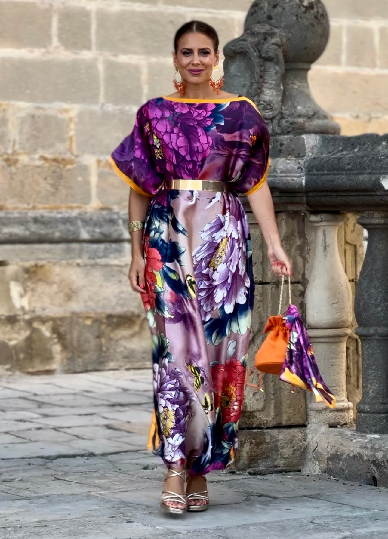 Vestido Elvira Morado