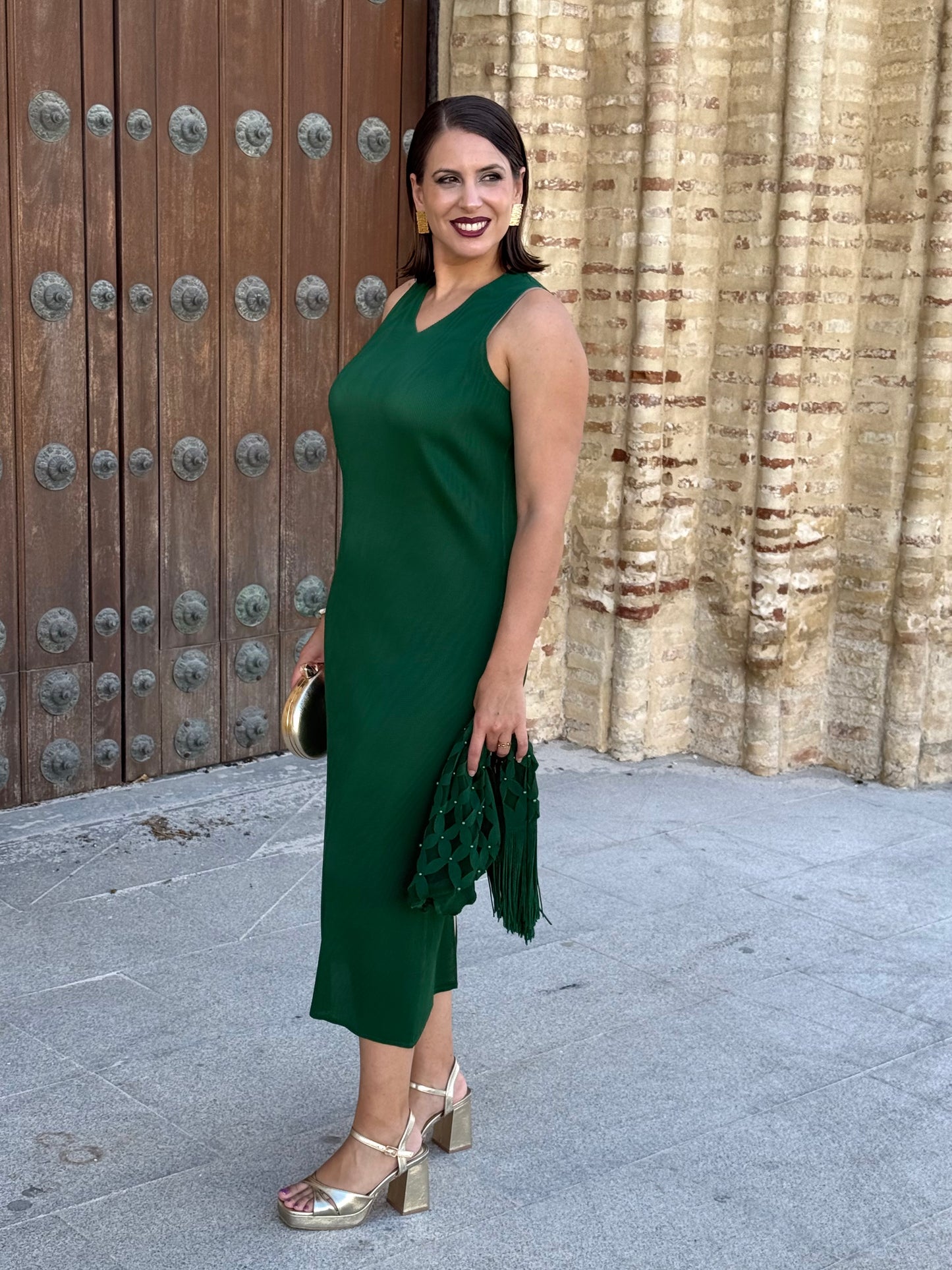 Vestido Esmeralda Verde