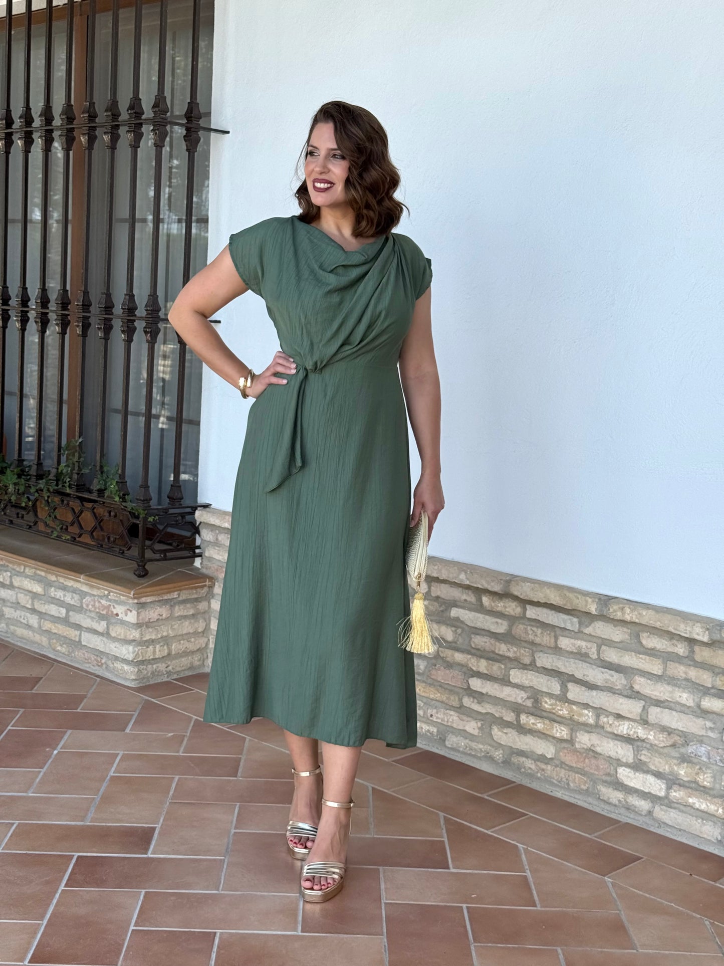 Vestido Sofía Verde