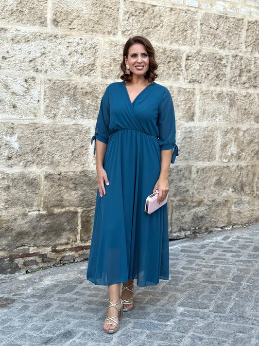 Vestido Indiana Petróleo