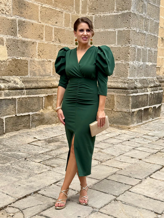 Vestido Lourdes verde