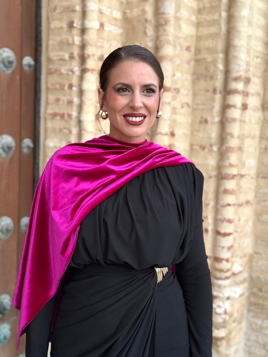 Capa de Terciopelo Buganvilla