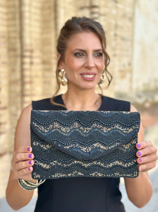 Cartera Luisa Negra