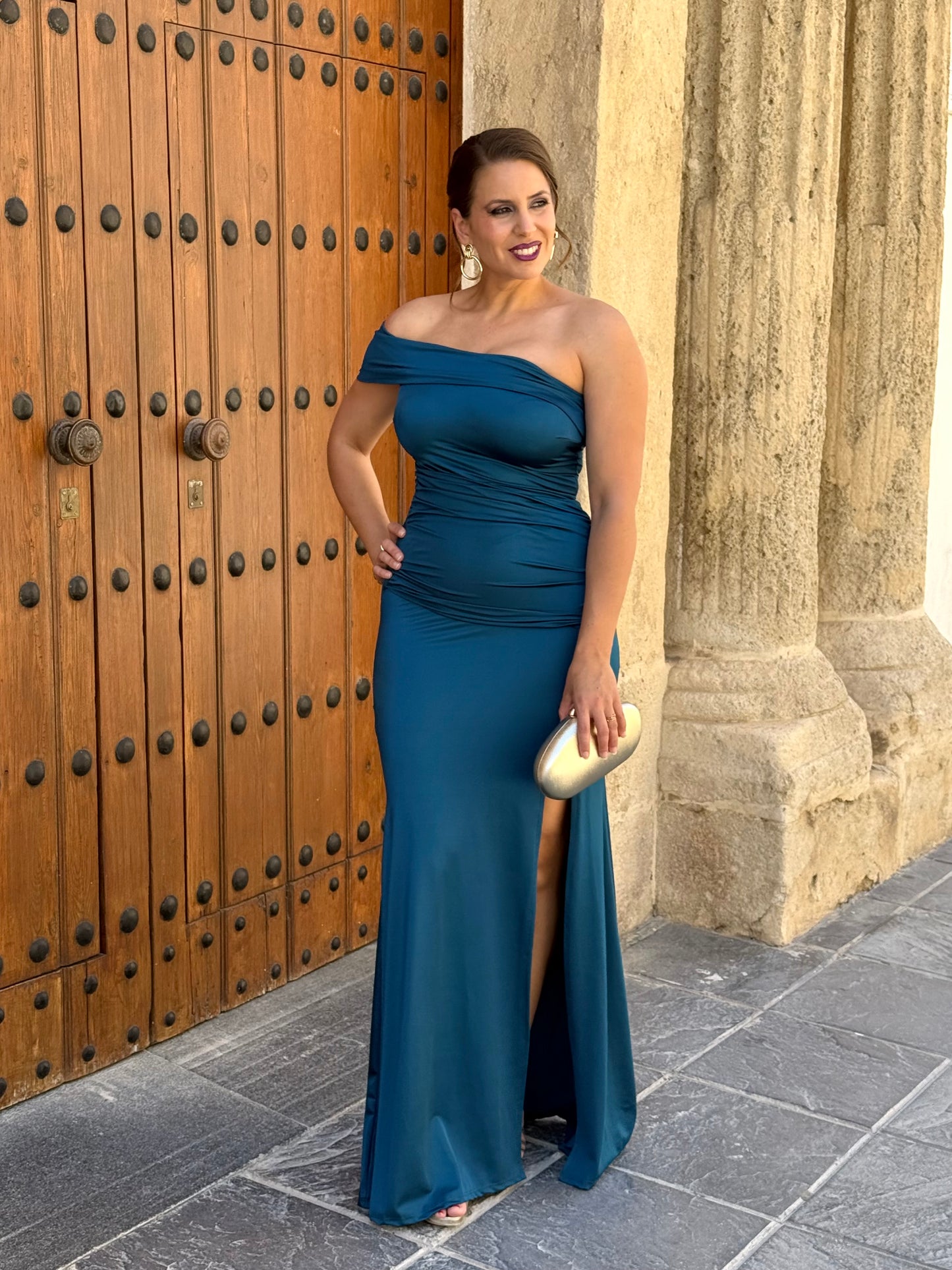 Vestido Vania Petróleo
