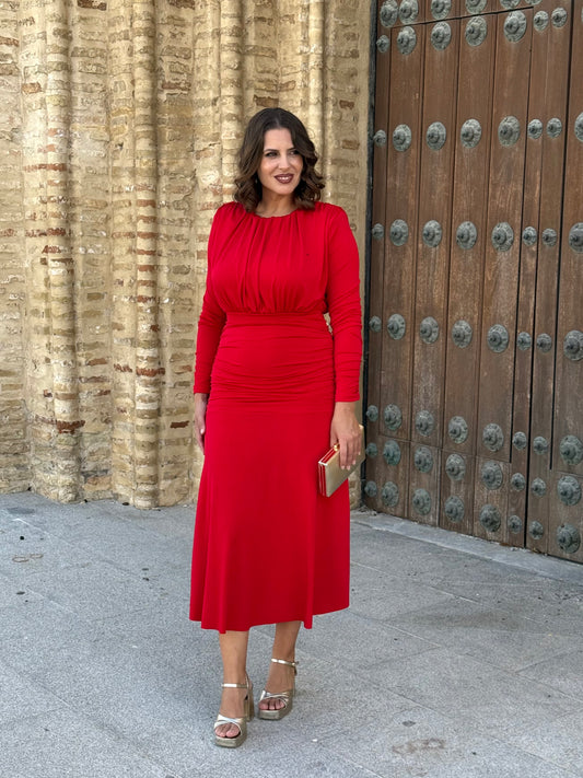 Vestido Burano Rojo