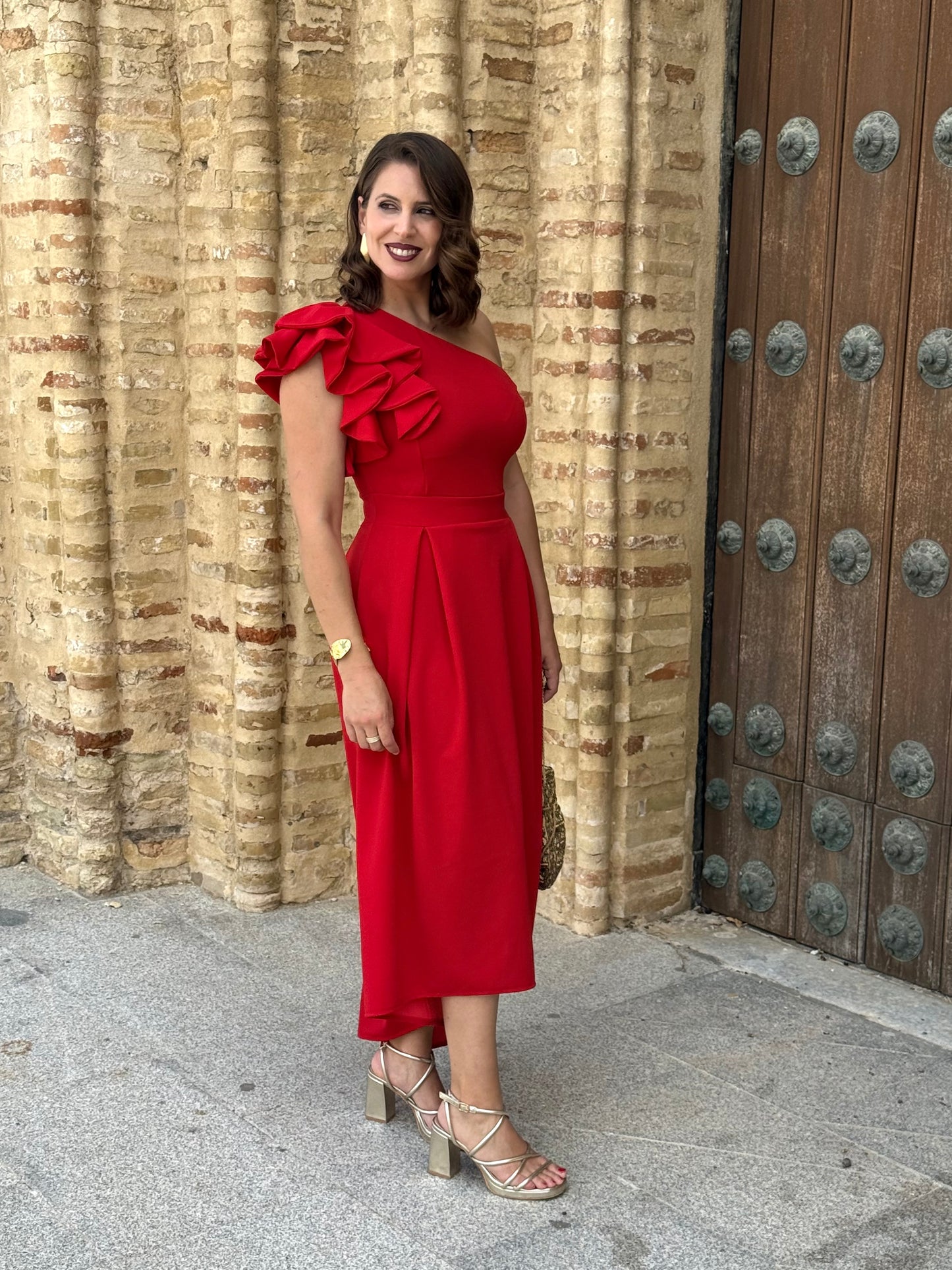 Vestido Nayara Rojo