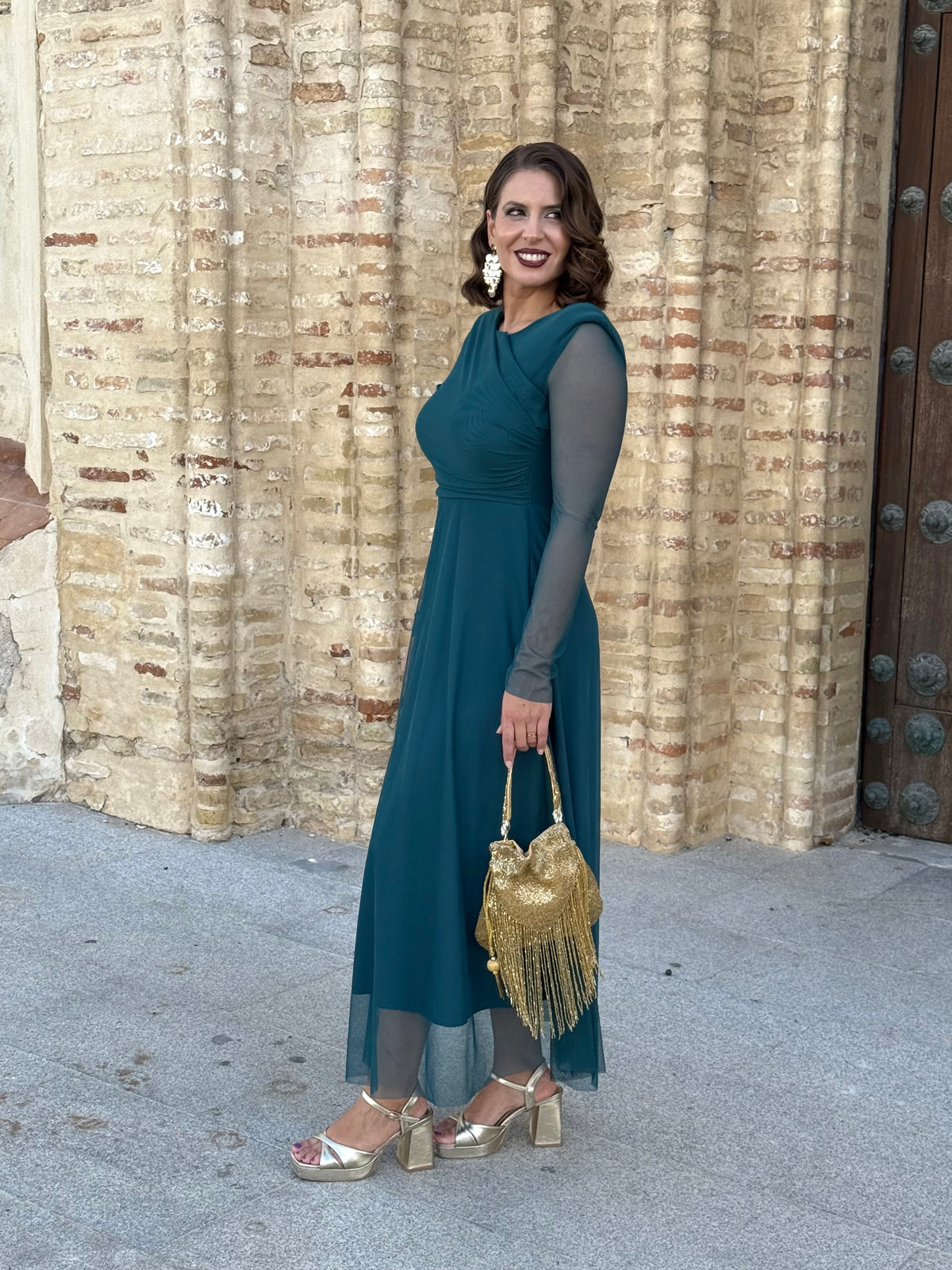 Vestido Dulcinea Turquesa