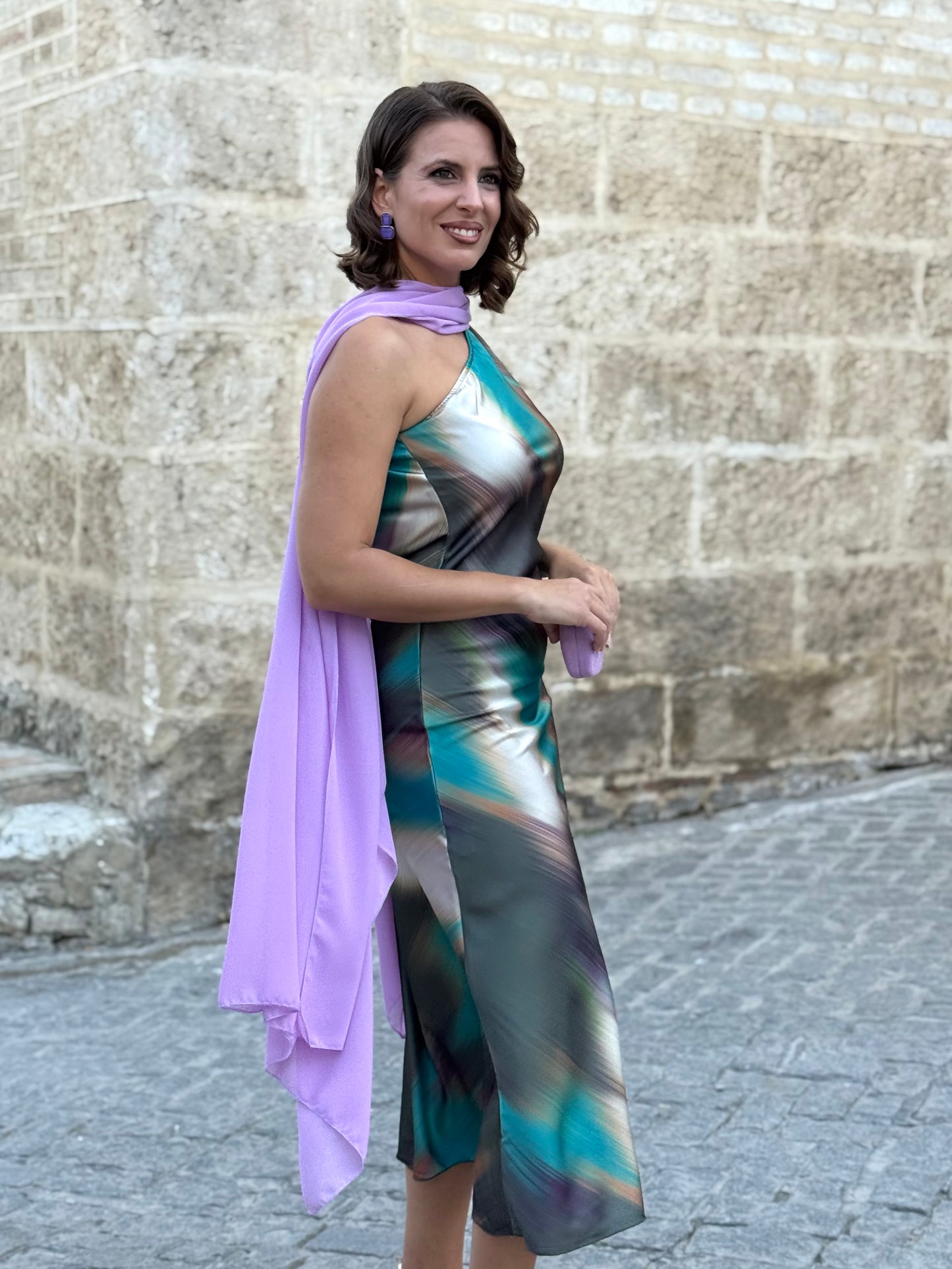 Capa de Gasa Lavanda
