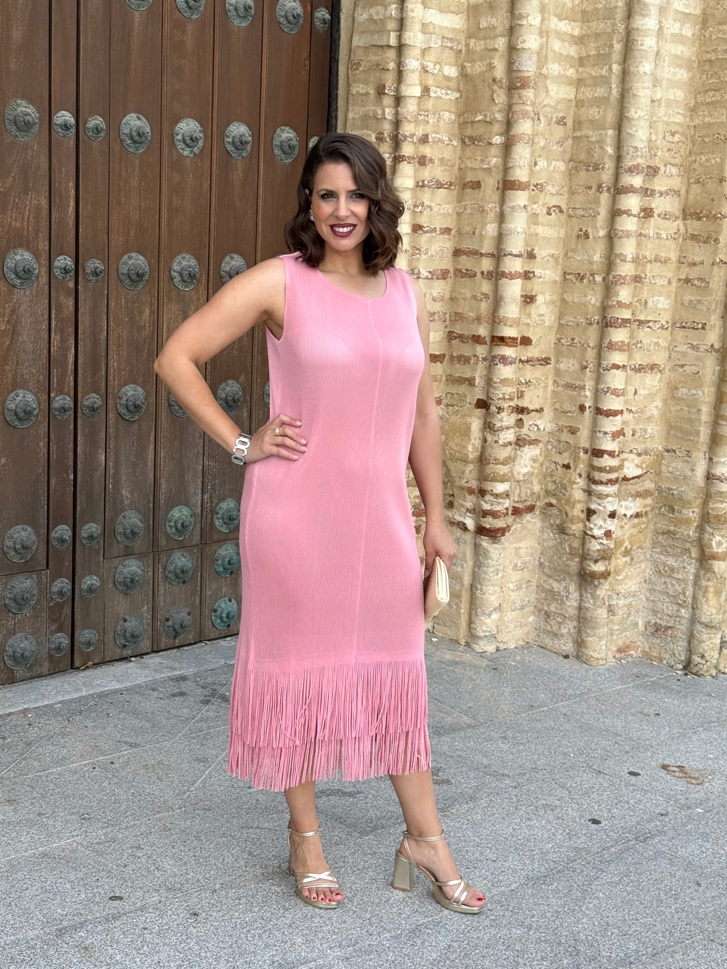 Vestido Soraya Rosa