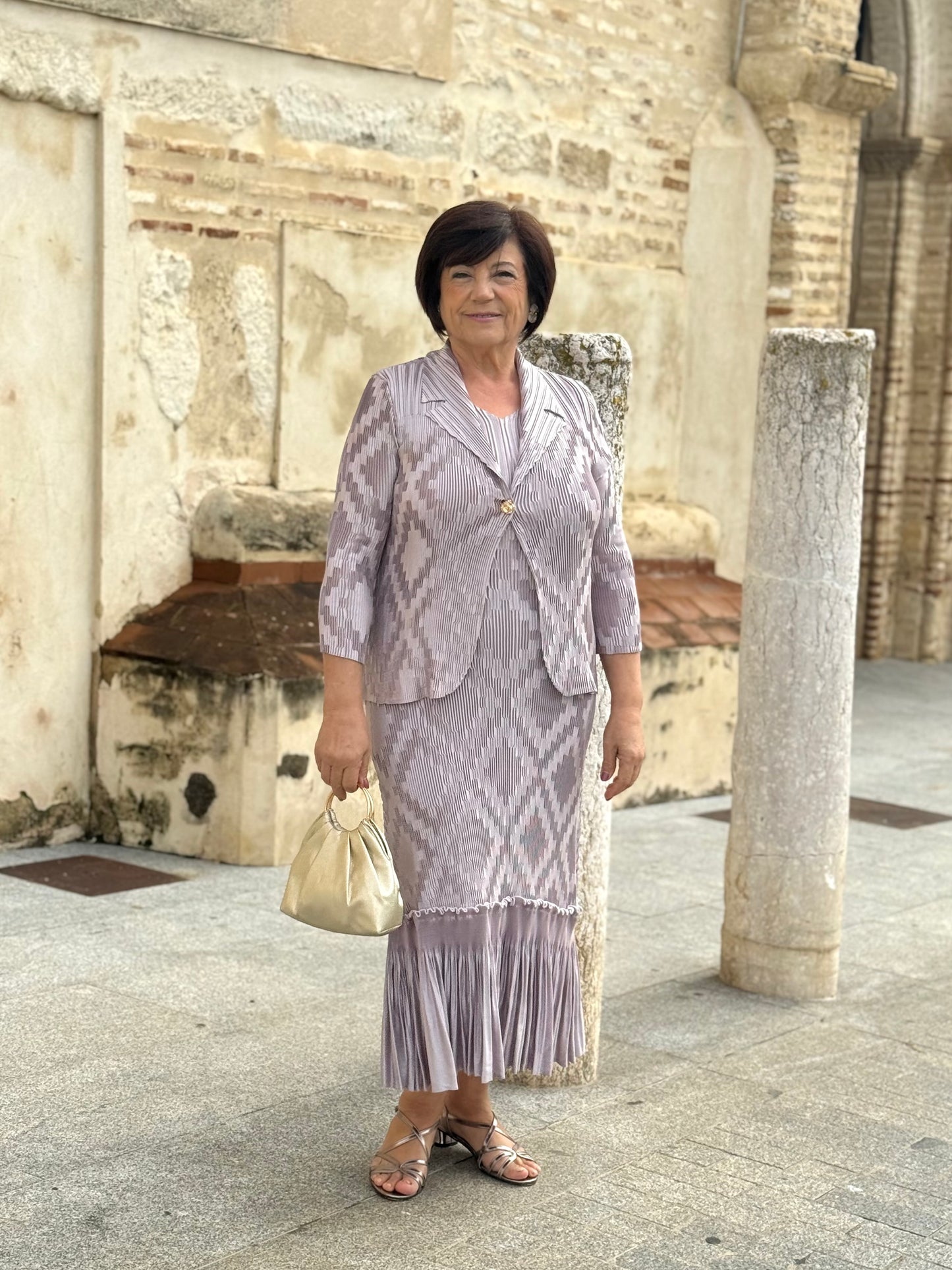 Conjunto Verena Malva Empolvado