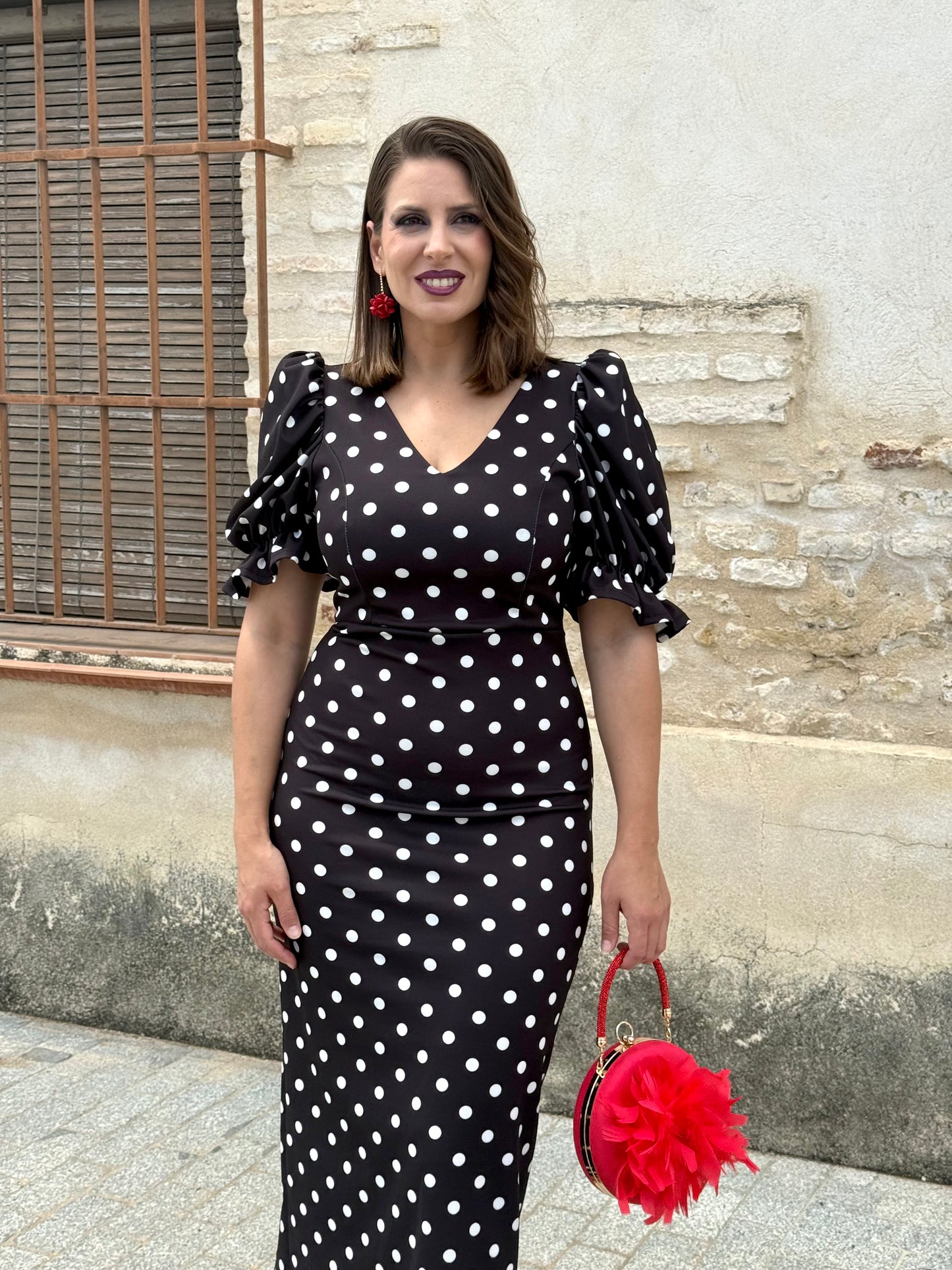 Vestido Mónaco Lunar Negro