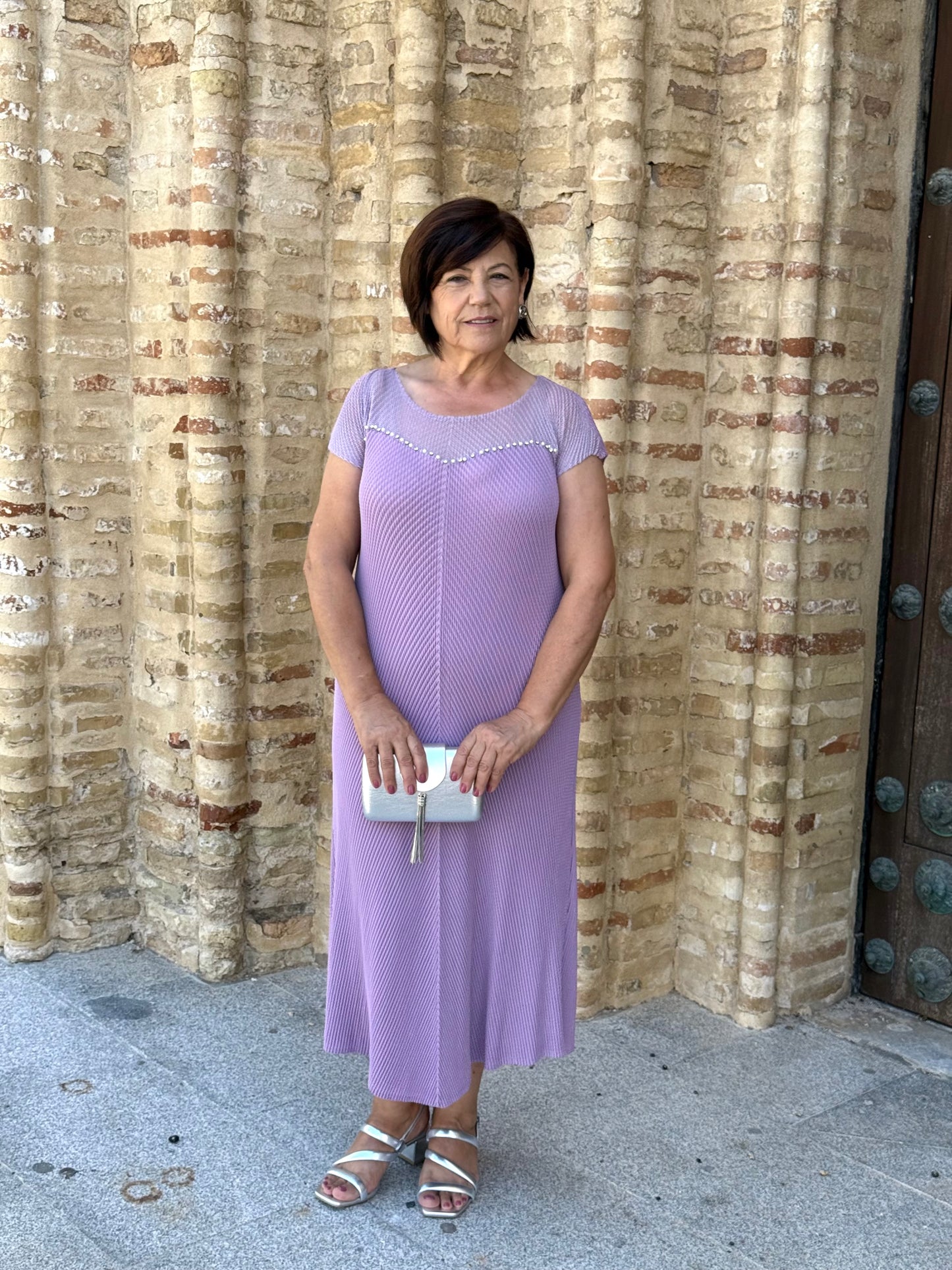 Vestido Alira Malva
