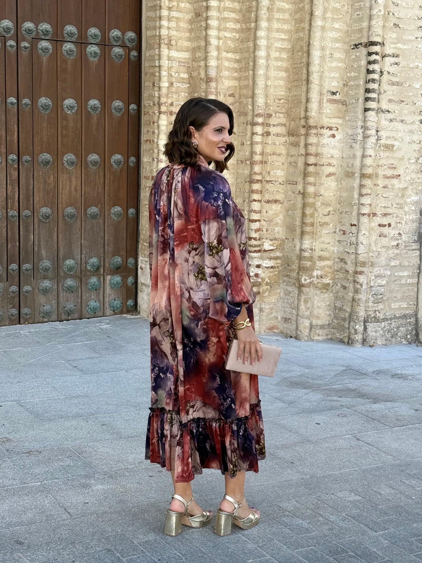 Vestido Karol Burdeos