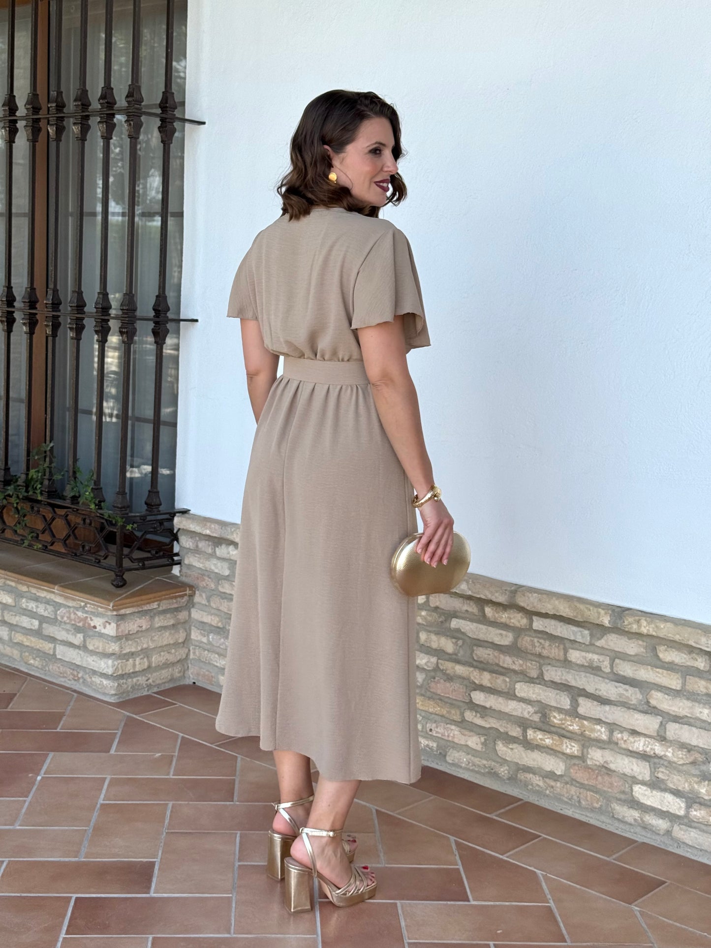 Vestido Ana Camel