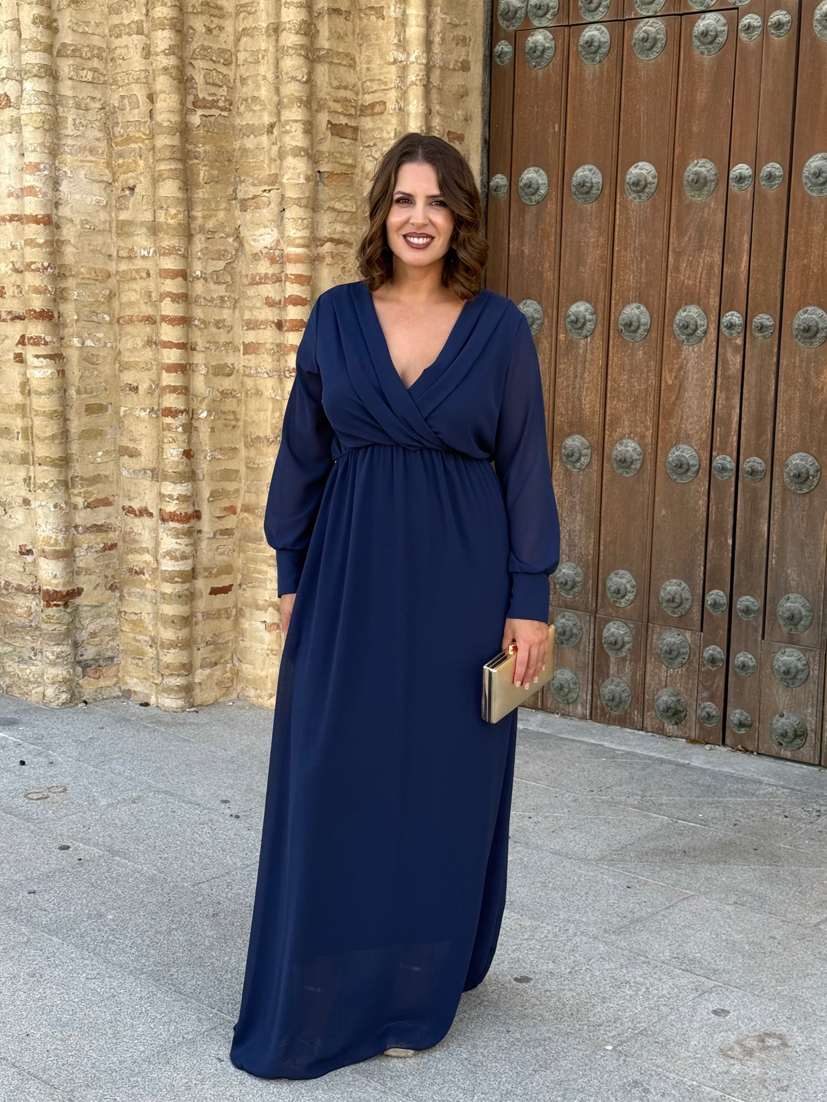 Vestido Ágata Azul Marino