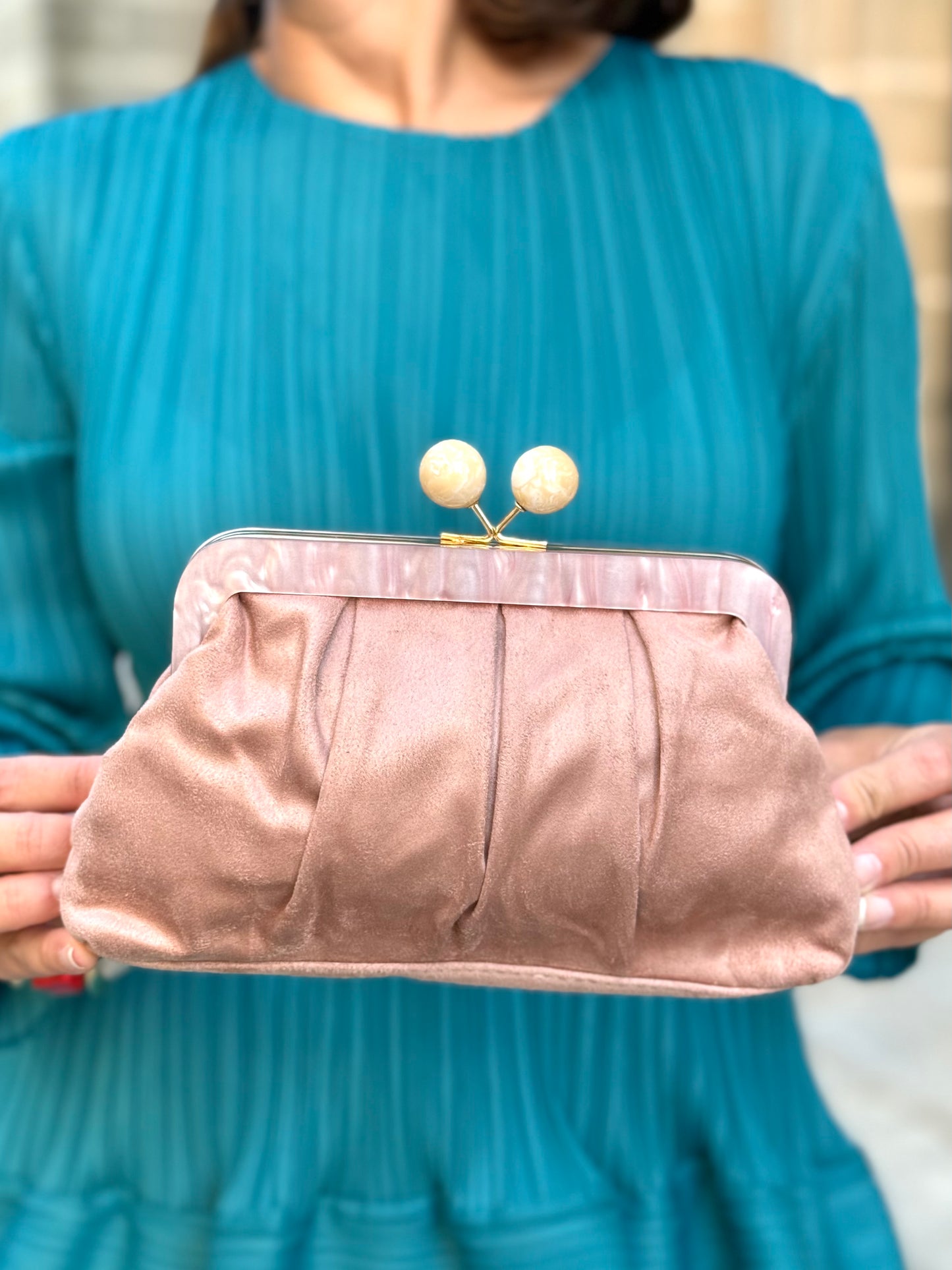Bolso Karol Rosa Empolvado
