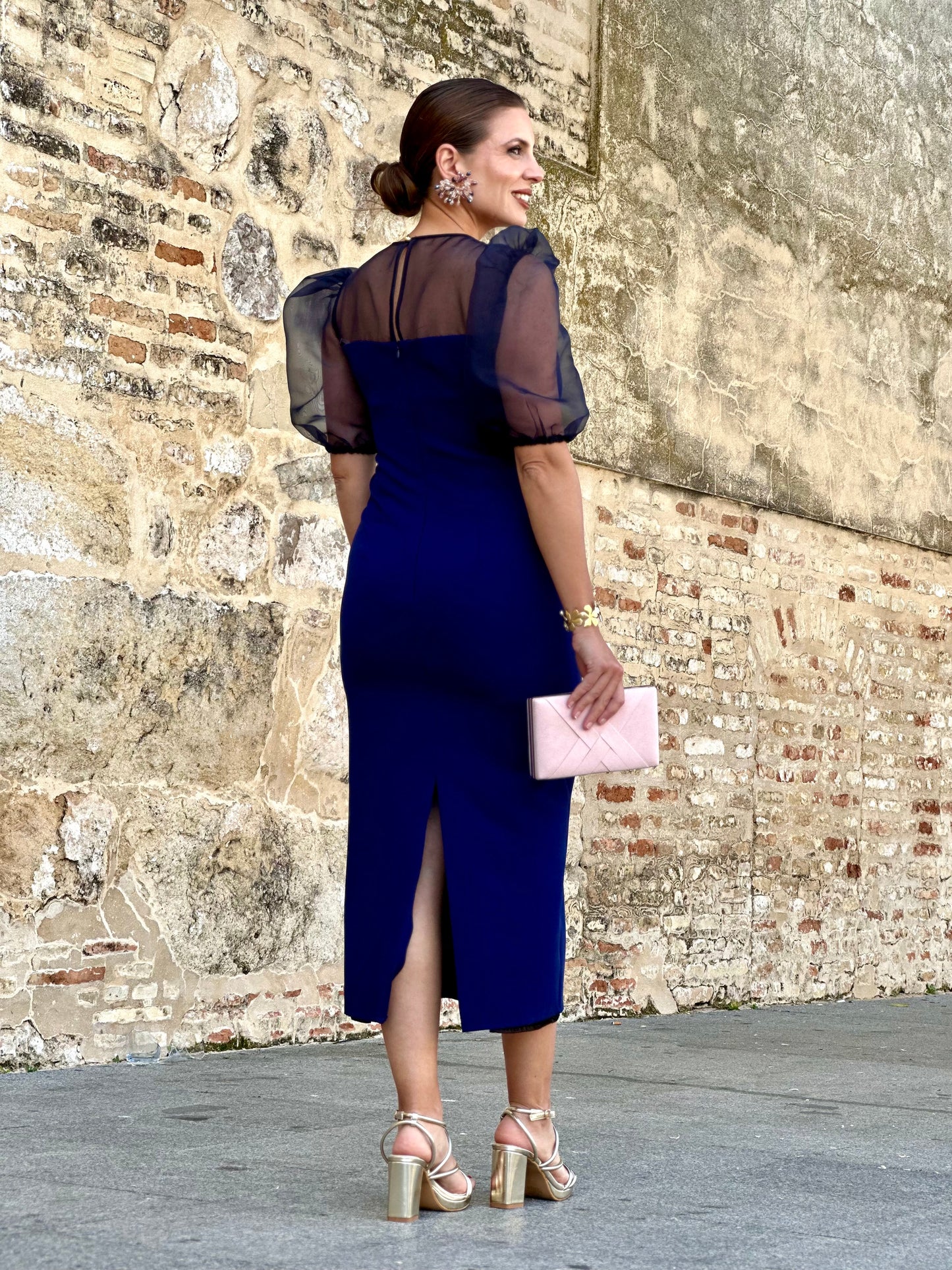 Vestido Mijas Azul Marino