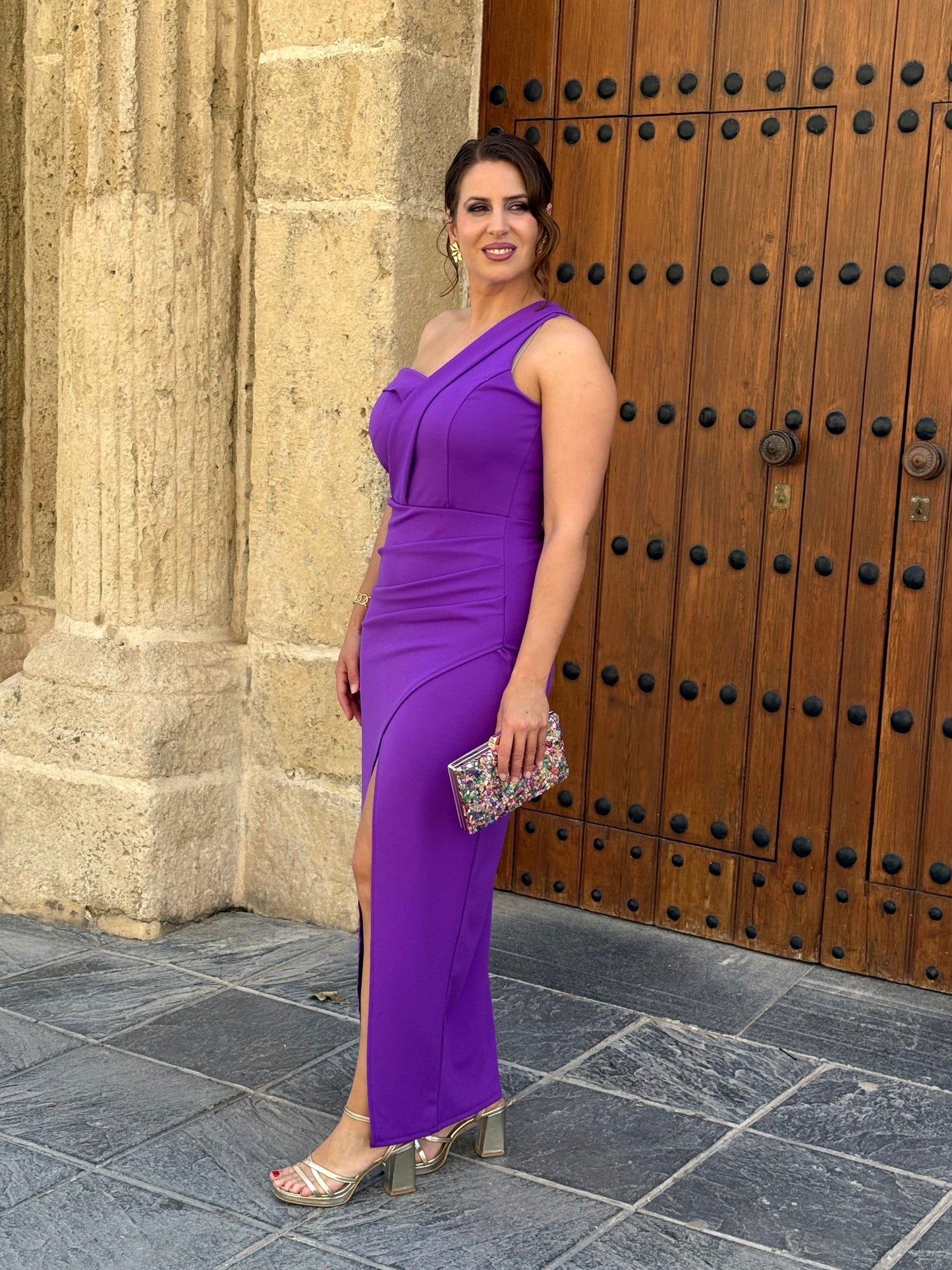 Vestido Dafne Morado