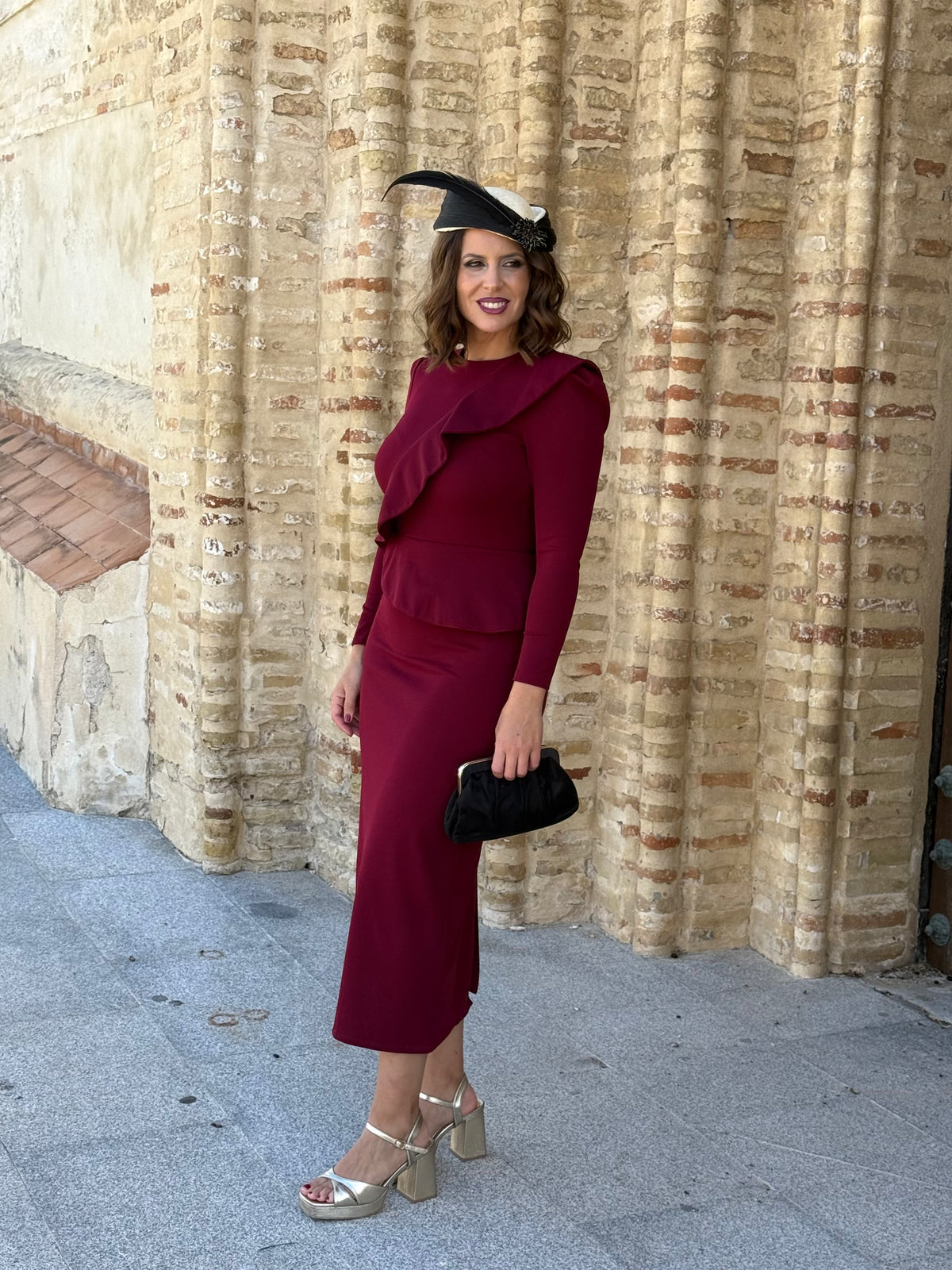Vestido Cinderella Vino