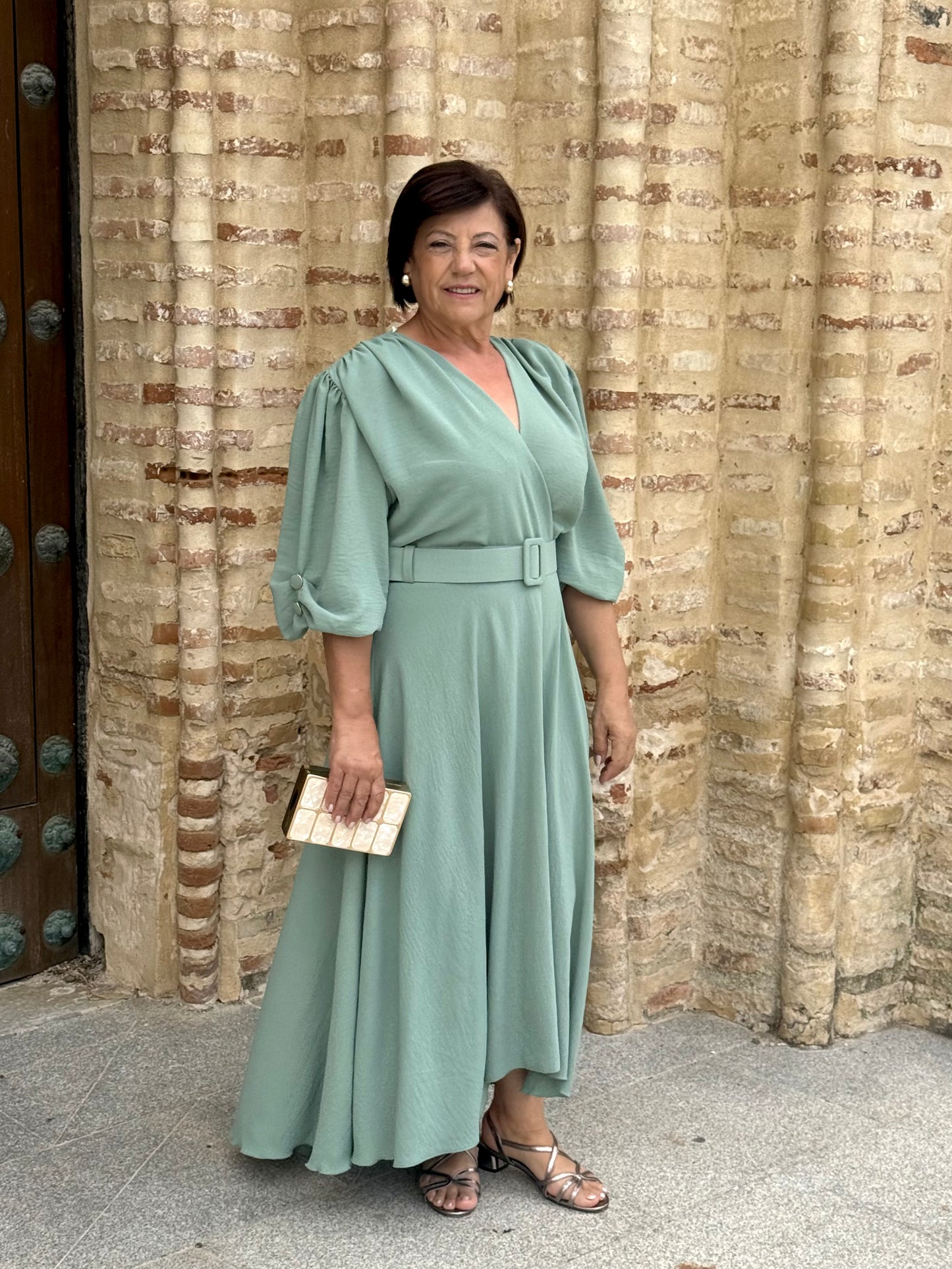 Vestido Toscana Agua Mar