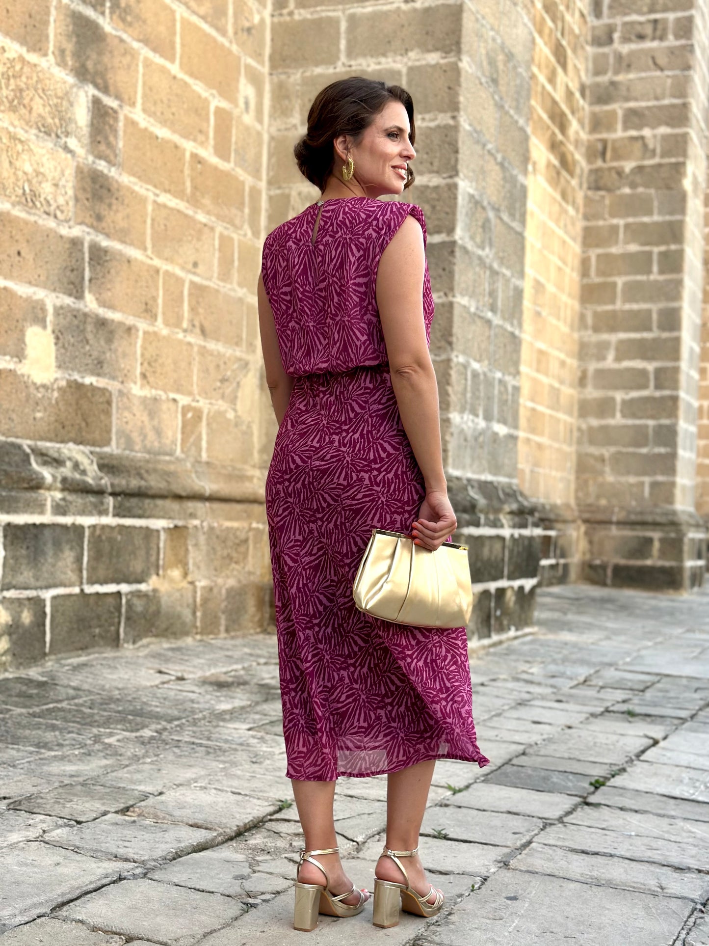 Vestido Bombay Buganvilla