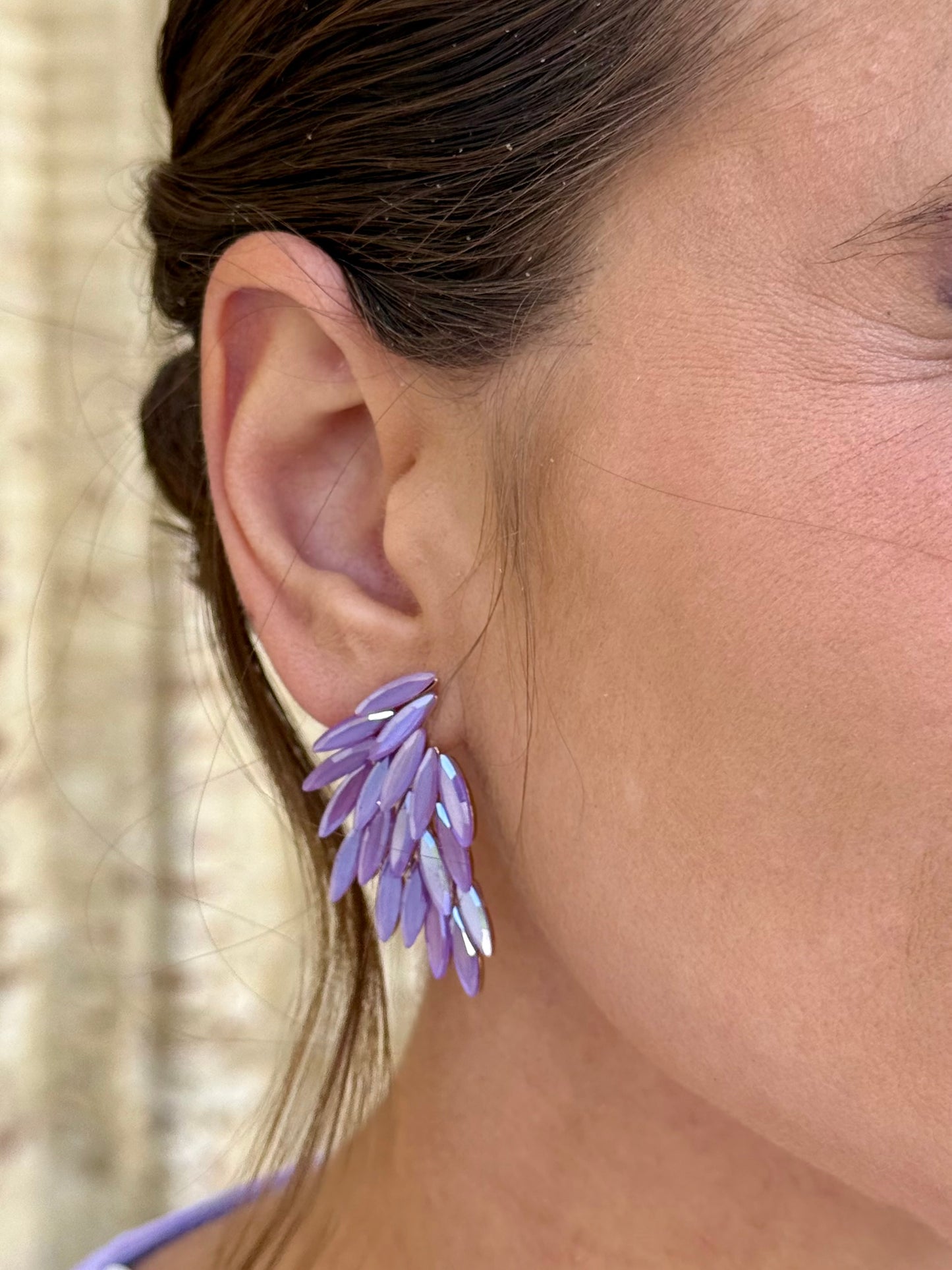 Pendientes Sabinilla Morado