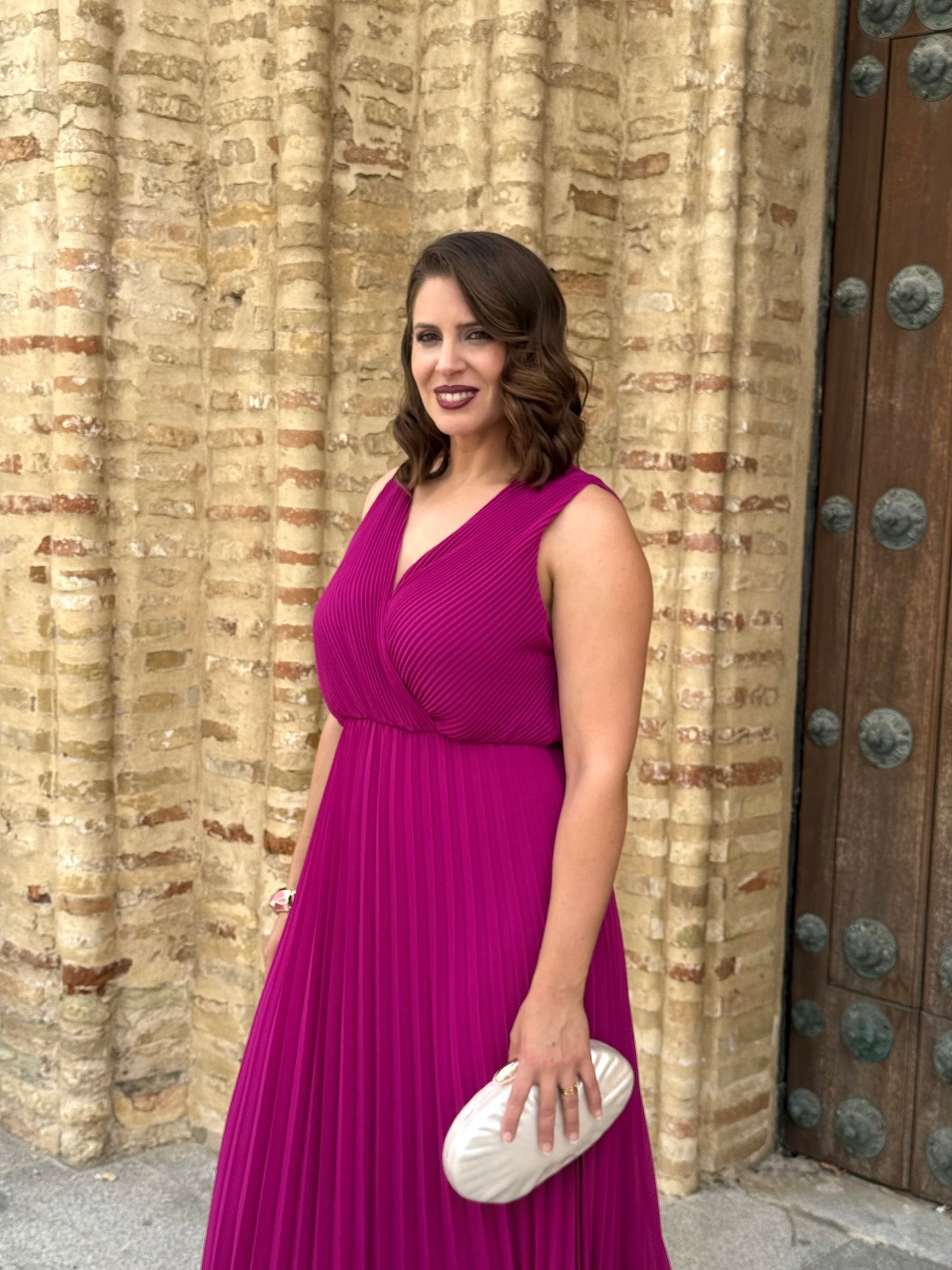Vestido Sicilia Buganvilla