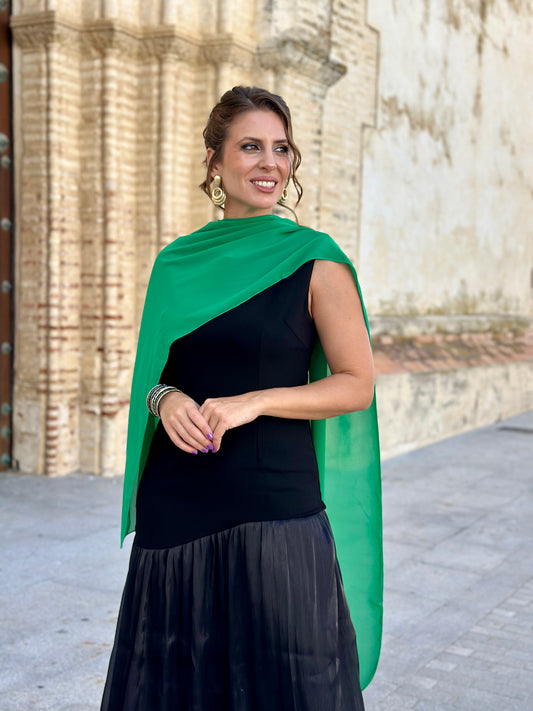 Capa de Gasa Verde Andalucía