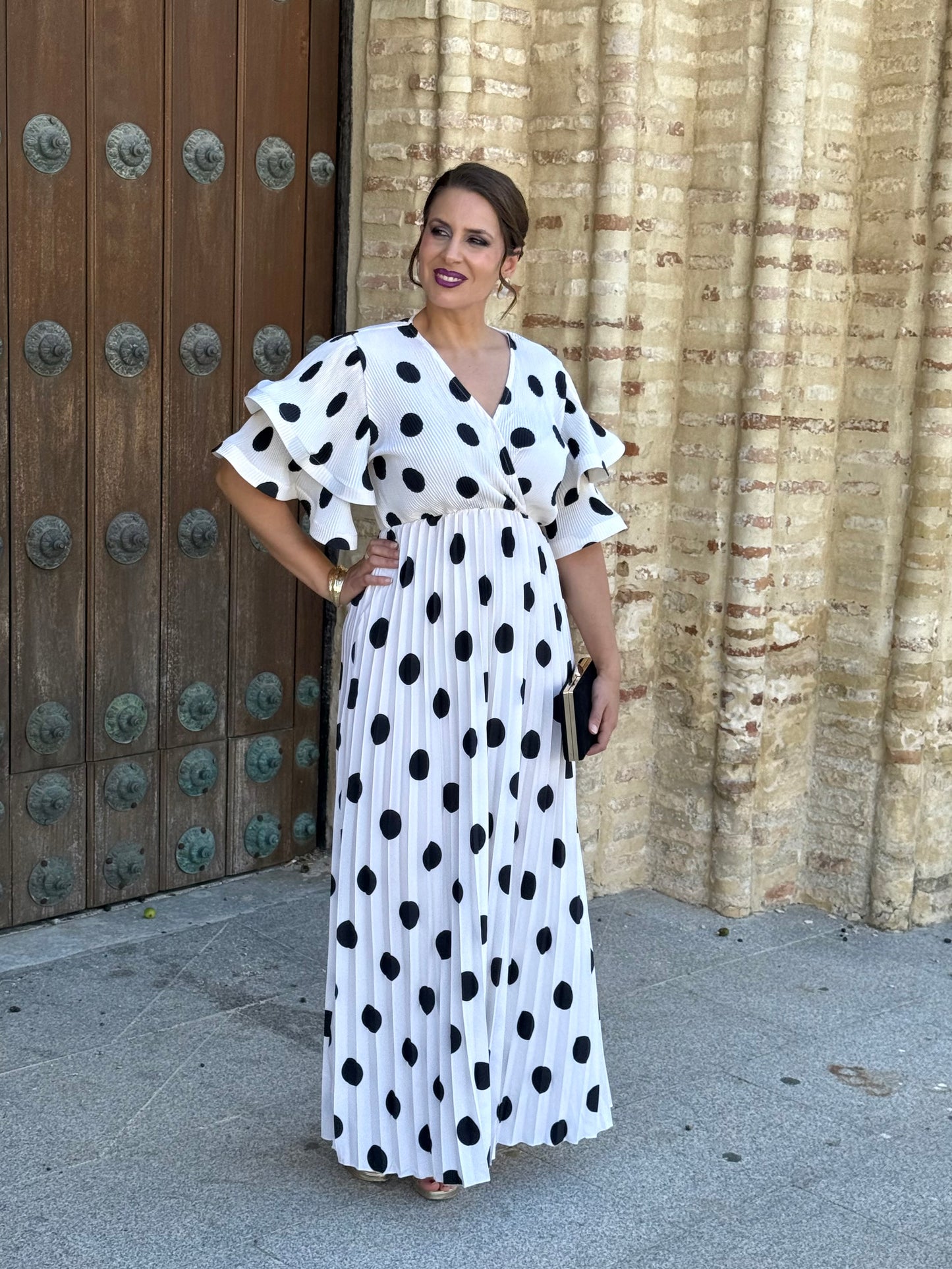 Vestido Dalia Lunar Blanco